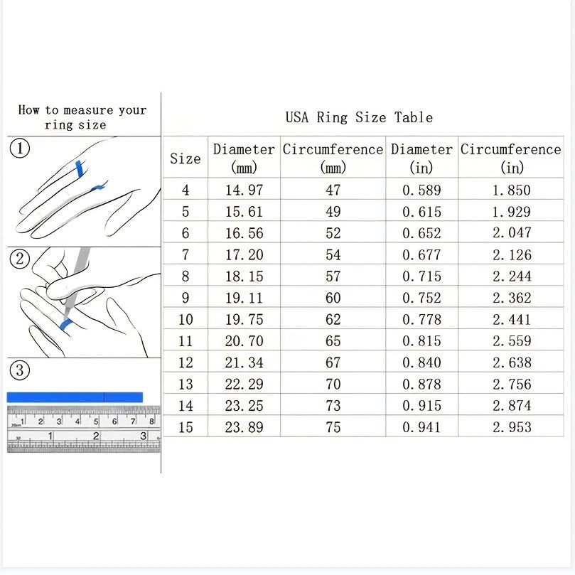 1pc 6mm (0.24'')/8mm (0.31'') Fashion Inlaid Rose Golden Wire Black Rhombic Men's Tungsten Steel Ring