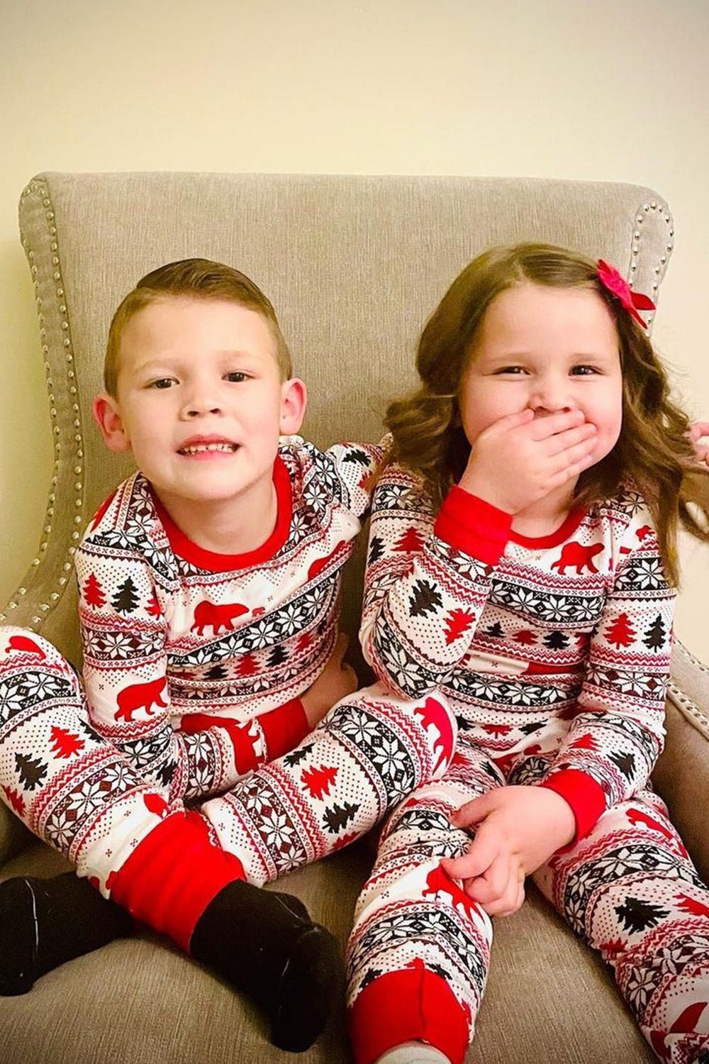Christmas Long Sleeve Jumpsuit - PBNJ FASHIONS