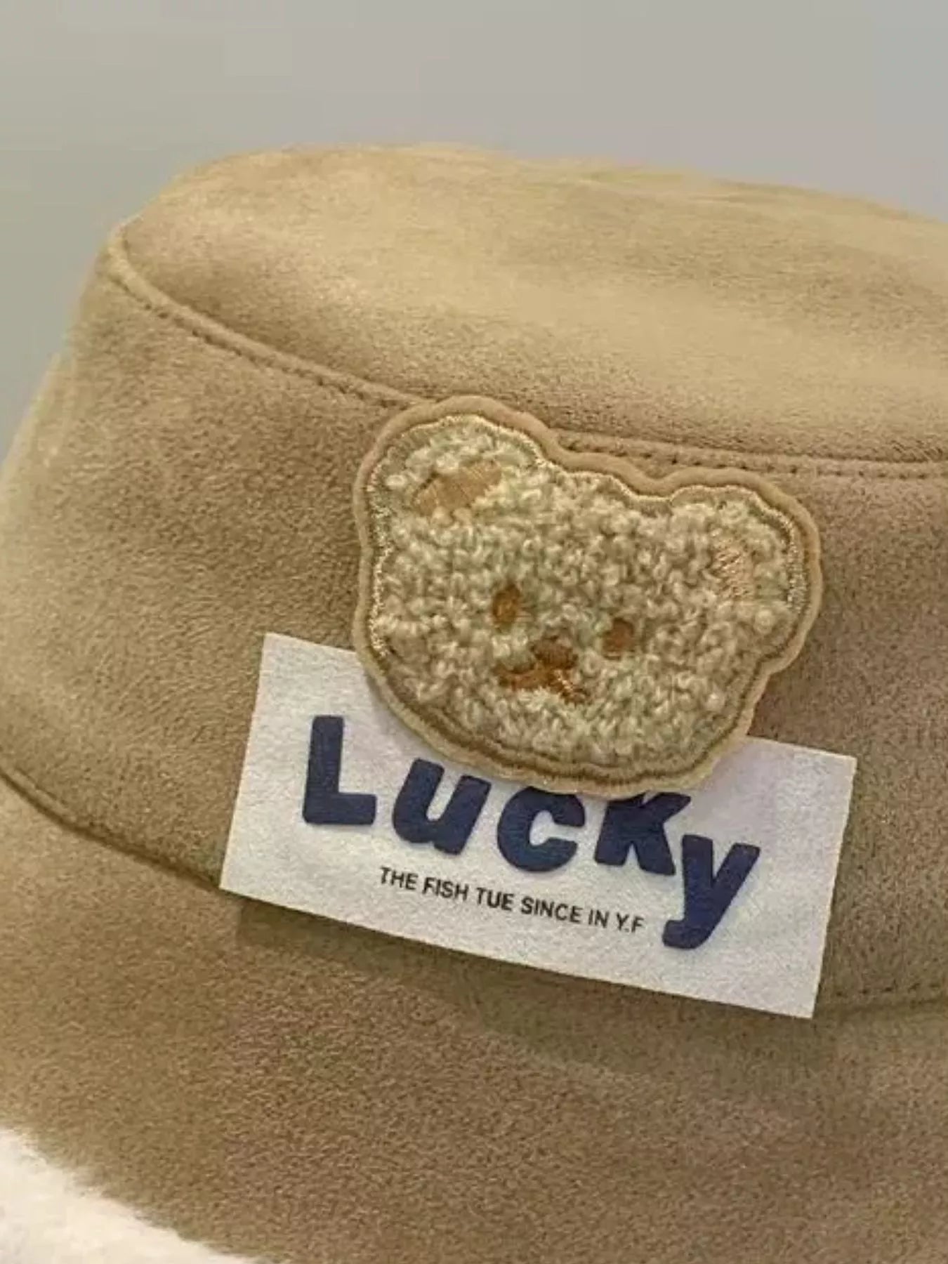 Children's Warm Plush Trim Bucket Hat - PBNJ FASHIONS
