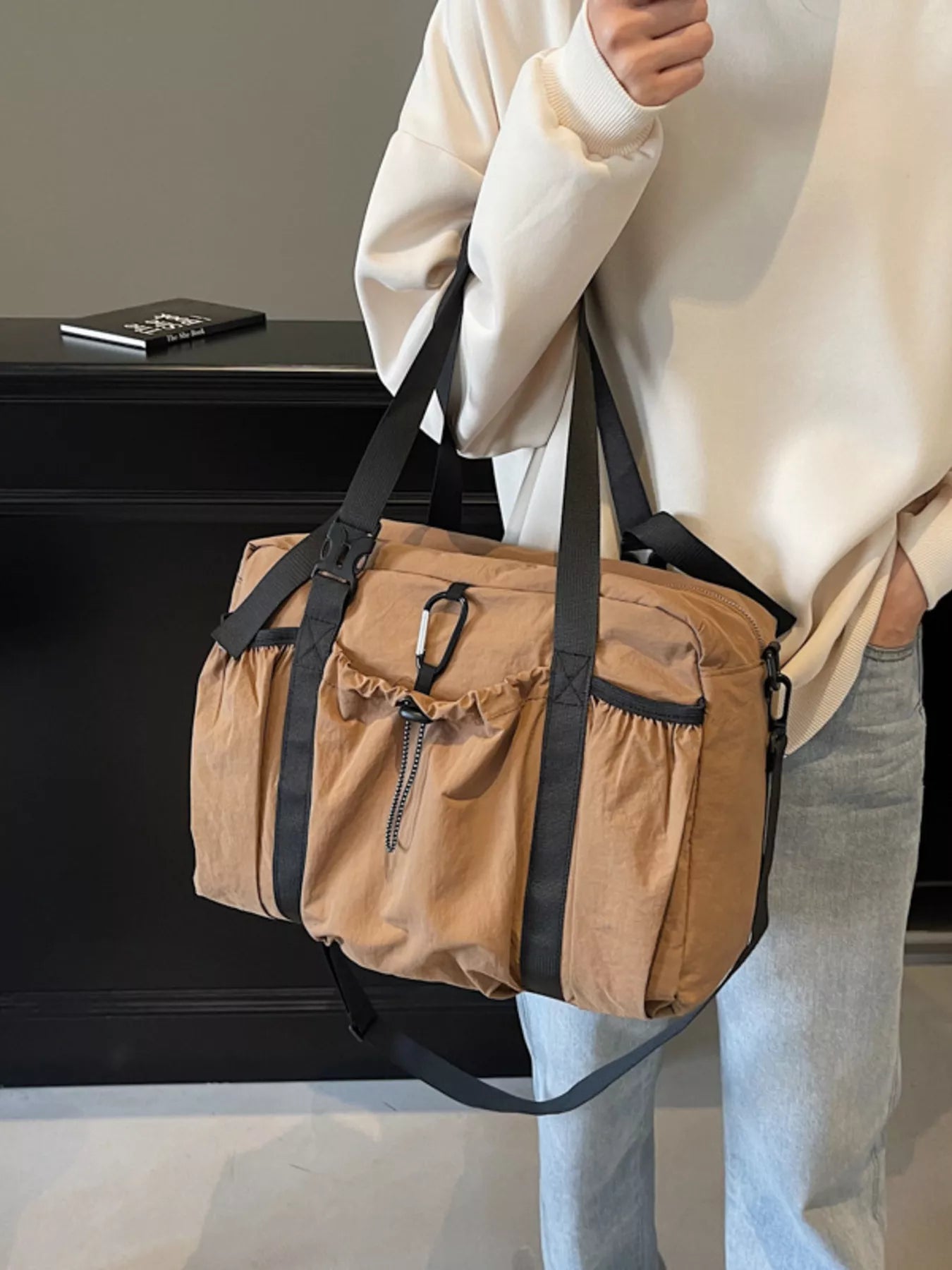 Canvas Travel Duffel Bag - PBNJ FASHIONS