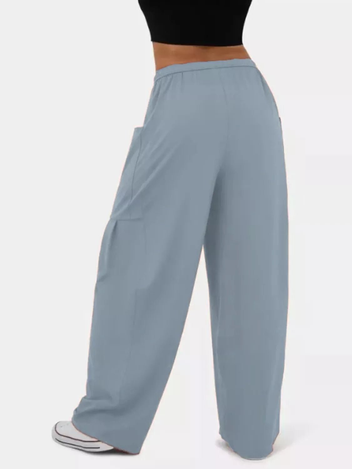 Relaxed Fit Drawstring Pants - PBNJ FASHIONS