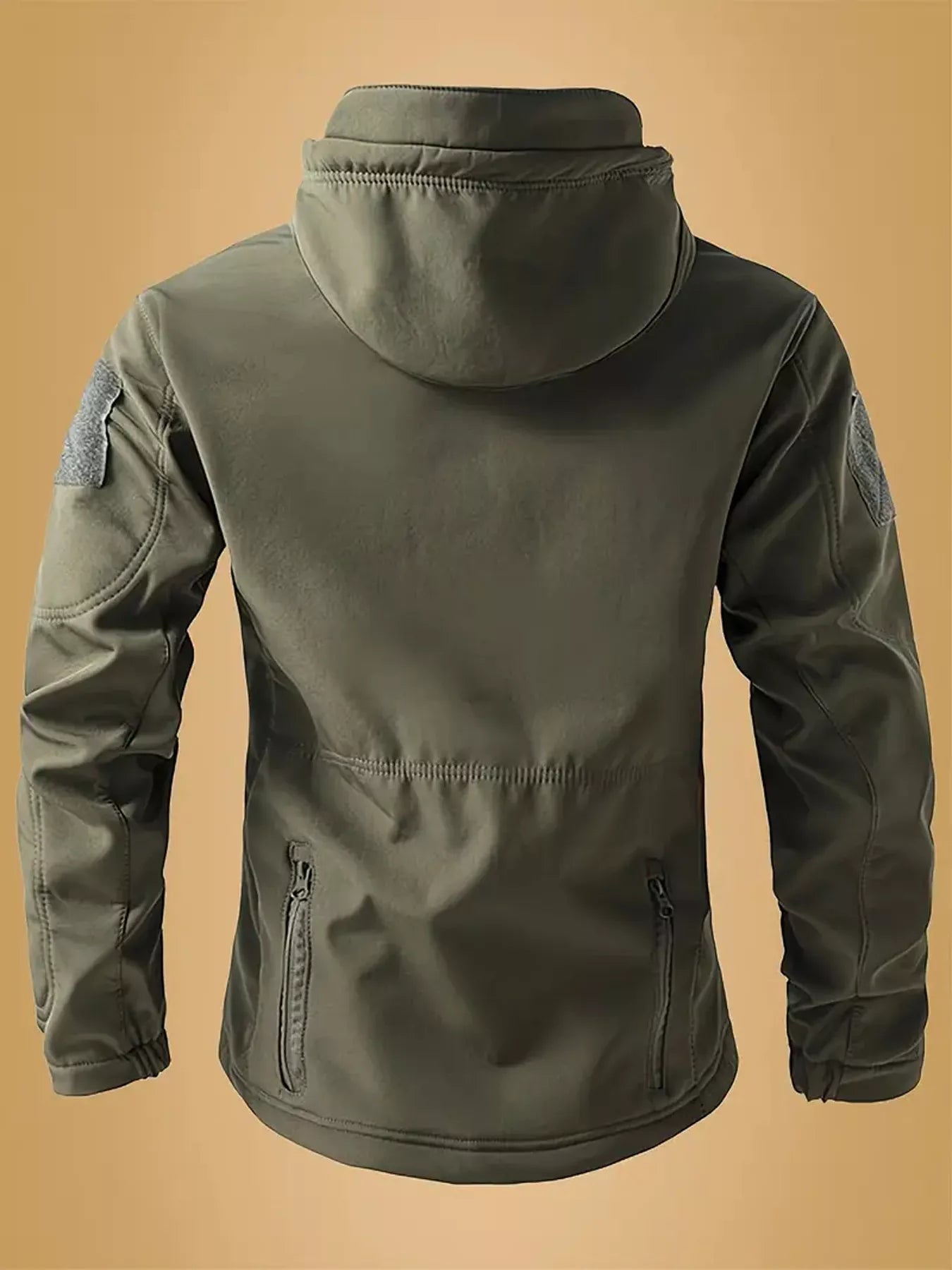Men's Zip Up Long Sleeve Hooded Jacket - PBNJ FASHIONS