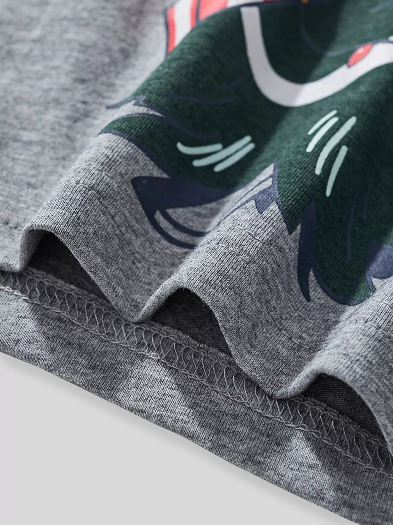 Children's Dinosaur Graphic Long Sleeve T-Shirt - PBNJ FASHIONS