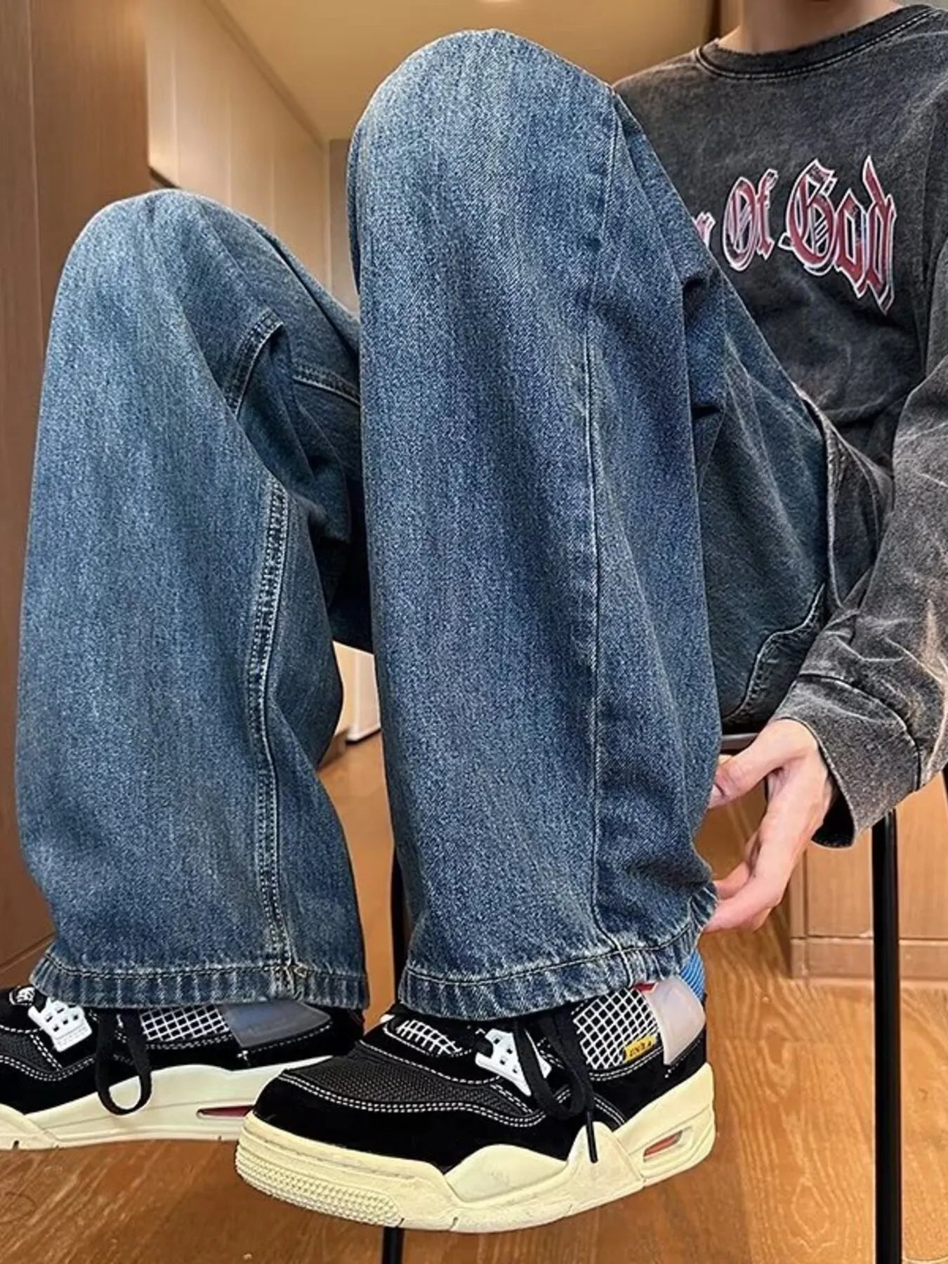 Men's Full Size Relaxed Fit Jeans Plus Size - PBNJ FASHIONS