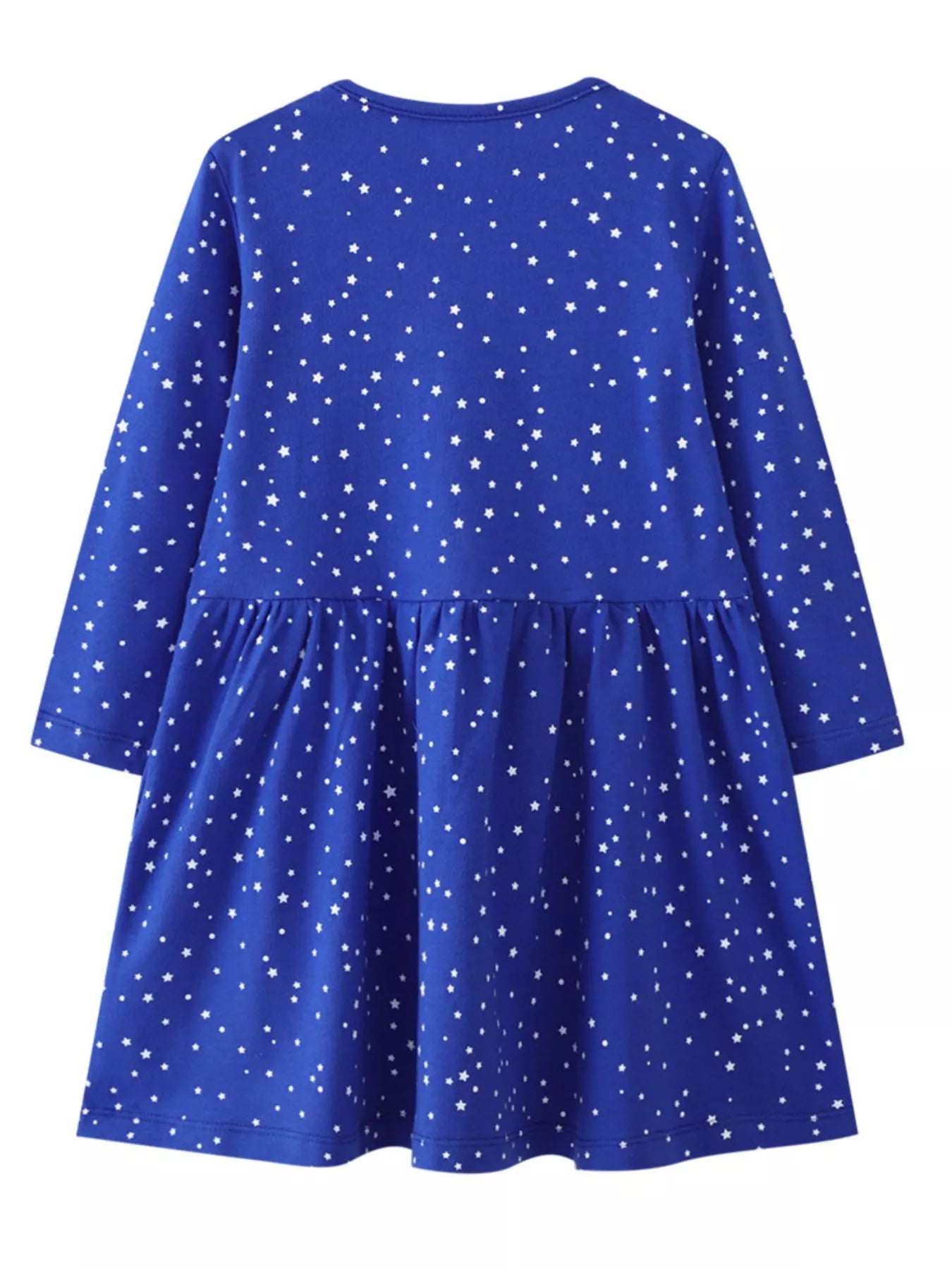 Children's Christmas Theme Long Sleeve Dress - PBNJ FASHIONS