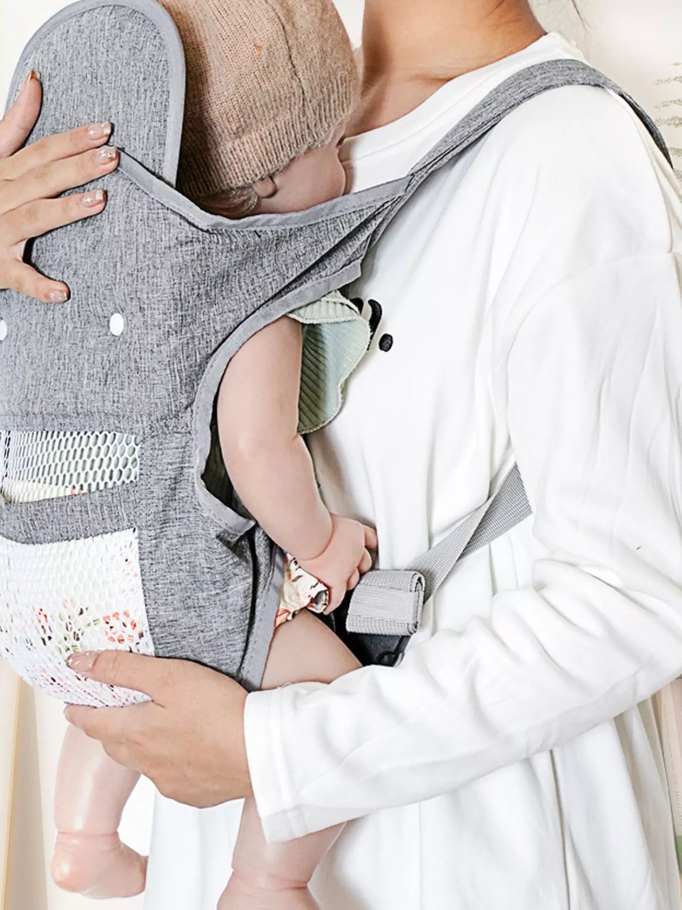Ergonomic Hands - Free Baby Wrap - PBNJ FASHIONS