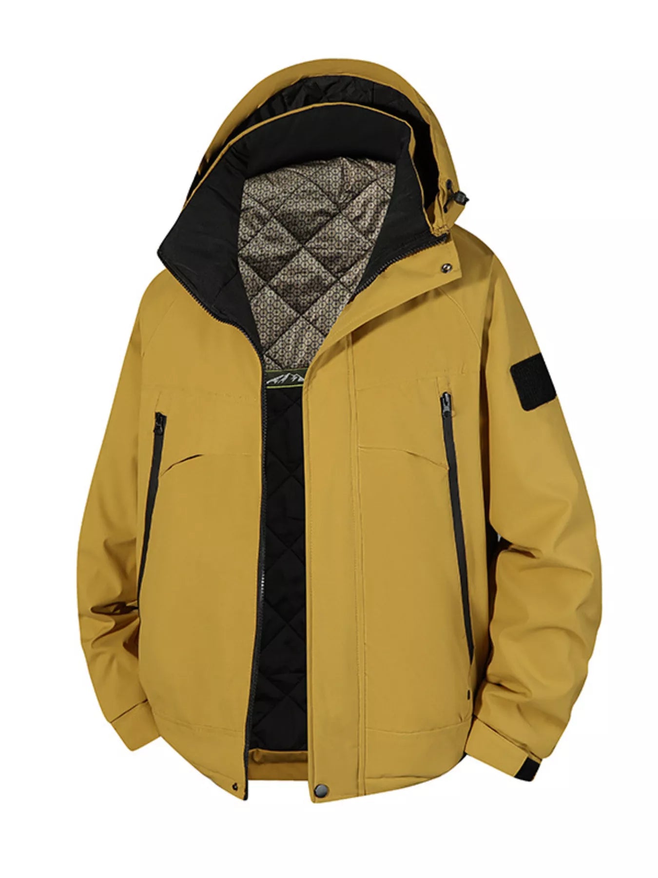 Men's Full Size Hooded Zip Up Winter Jacket Plus Size - PBNJ FASHIONS