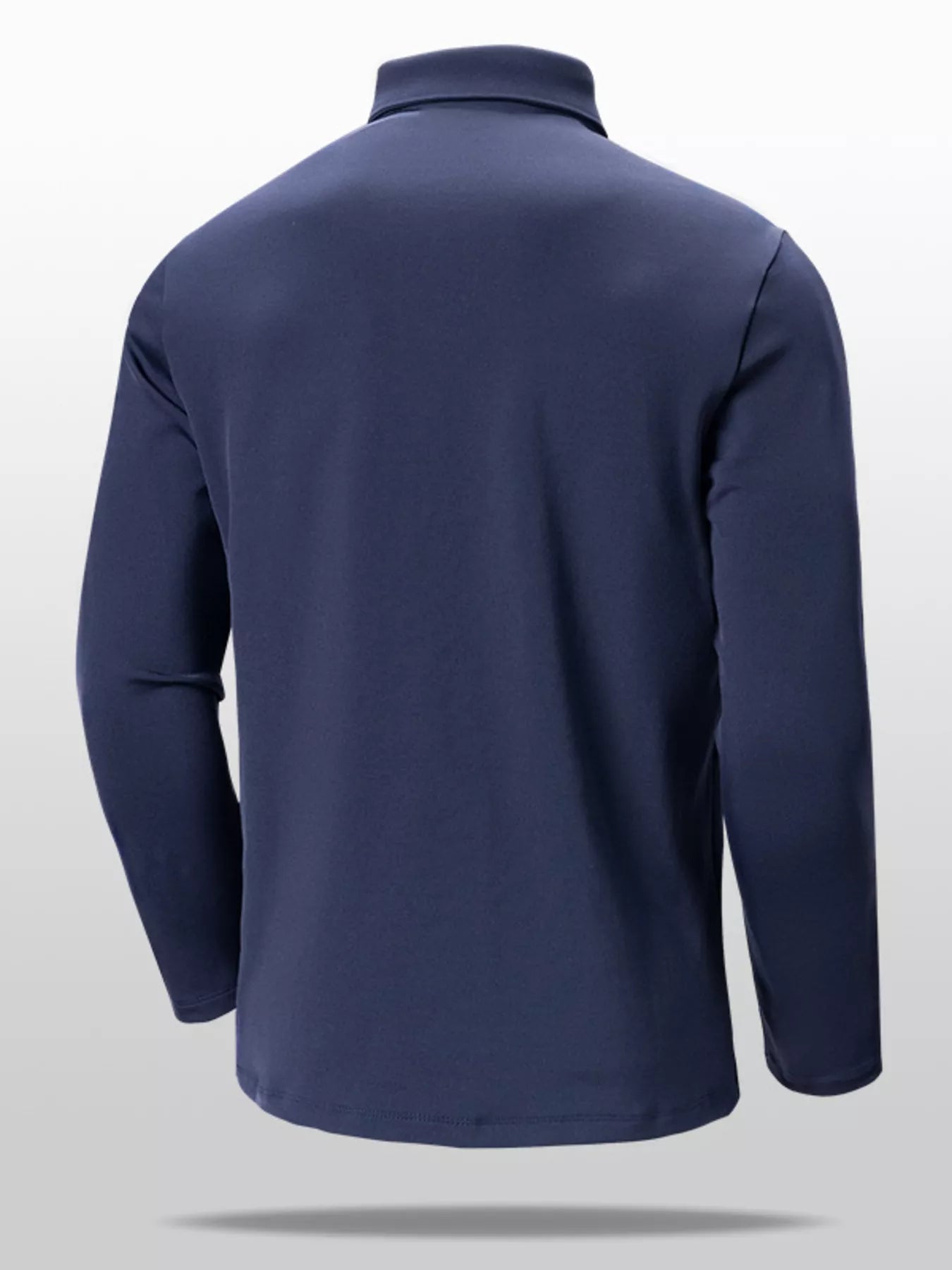 Men's Plus Size Long Sleeve Slim Fit Polo Shirt - PBNJ FASHIONS