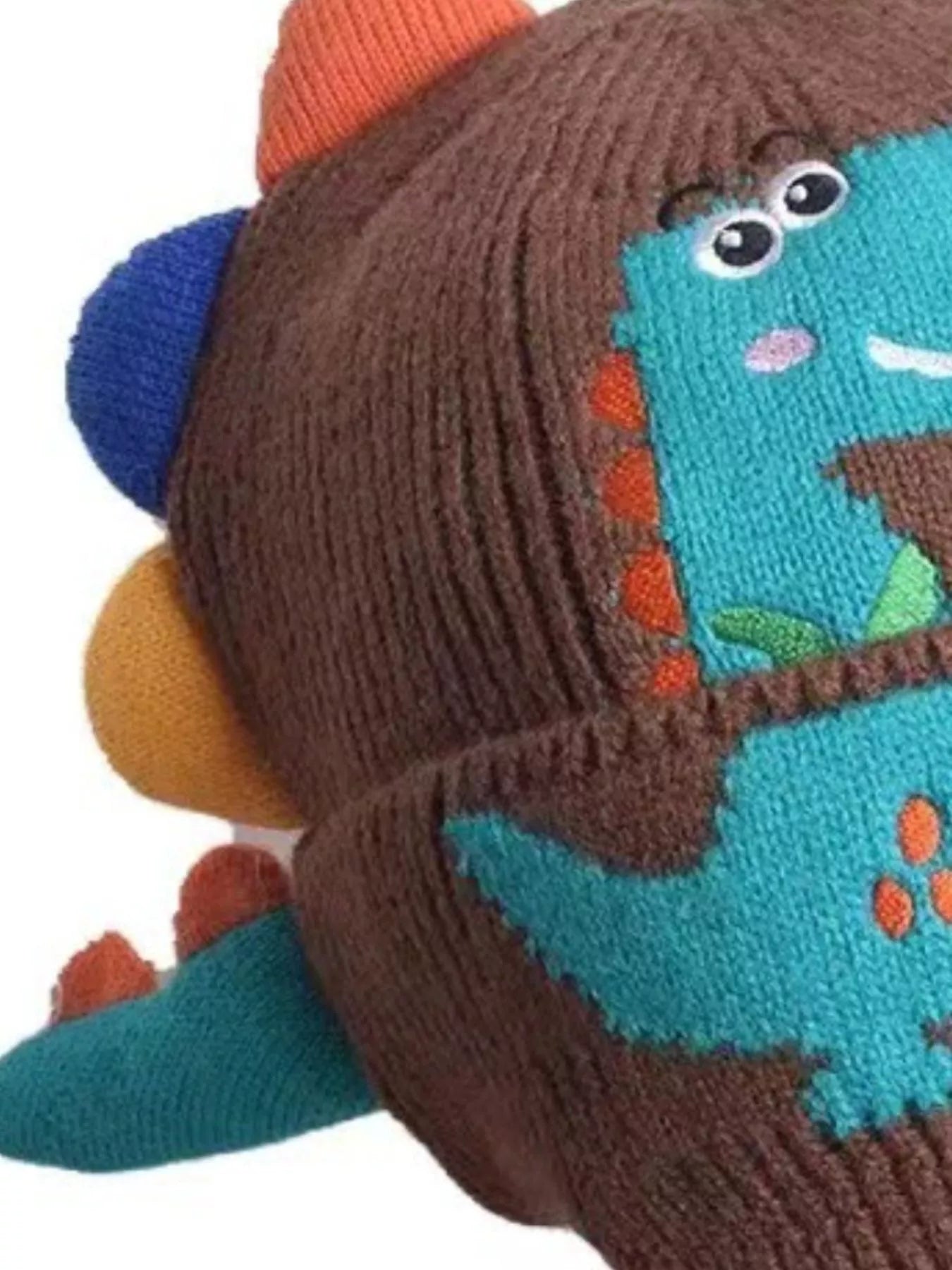 Children's Dinosaur Knitted Hat - PBNJ FASHIONS
