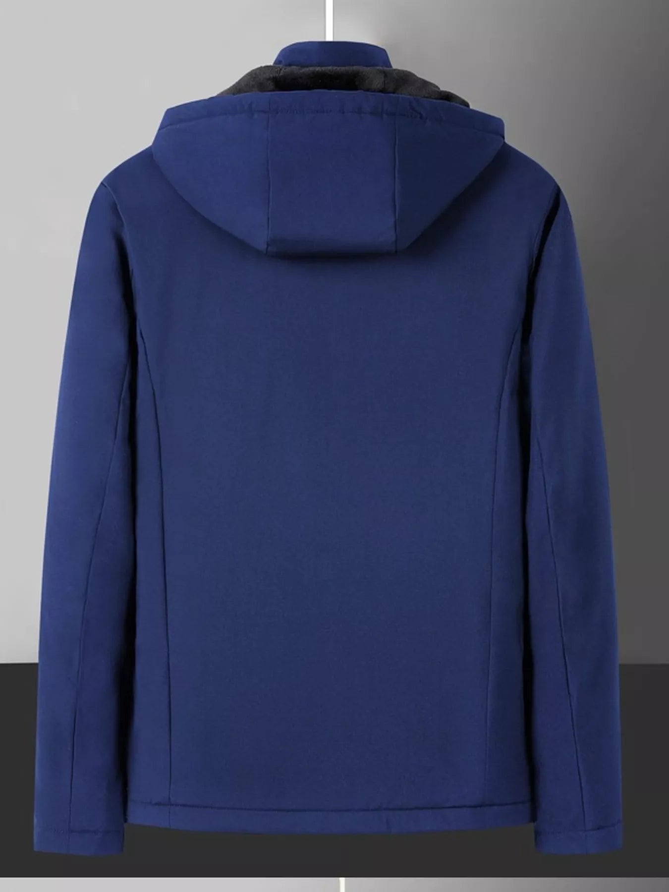Men's Plus Size Warm Fleece Lined Hooded Winter Coat - PBNJ FASHIONS