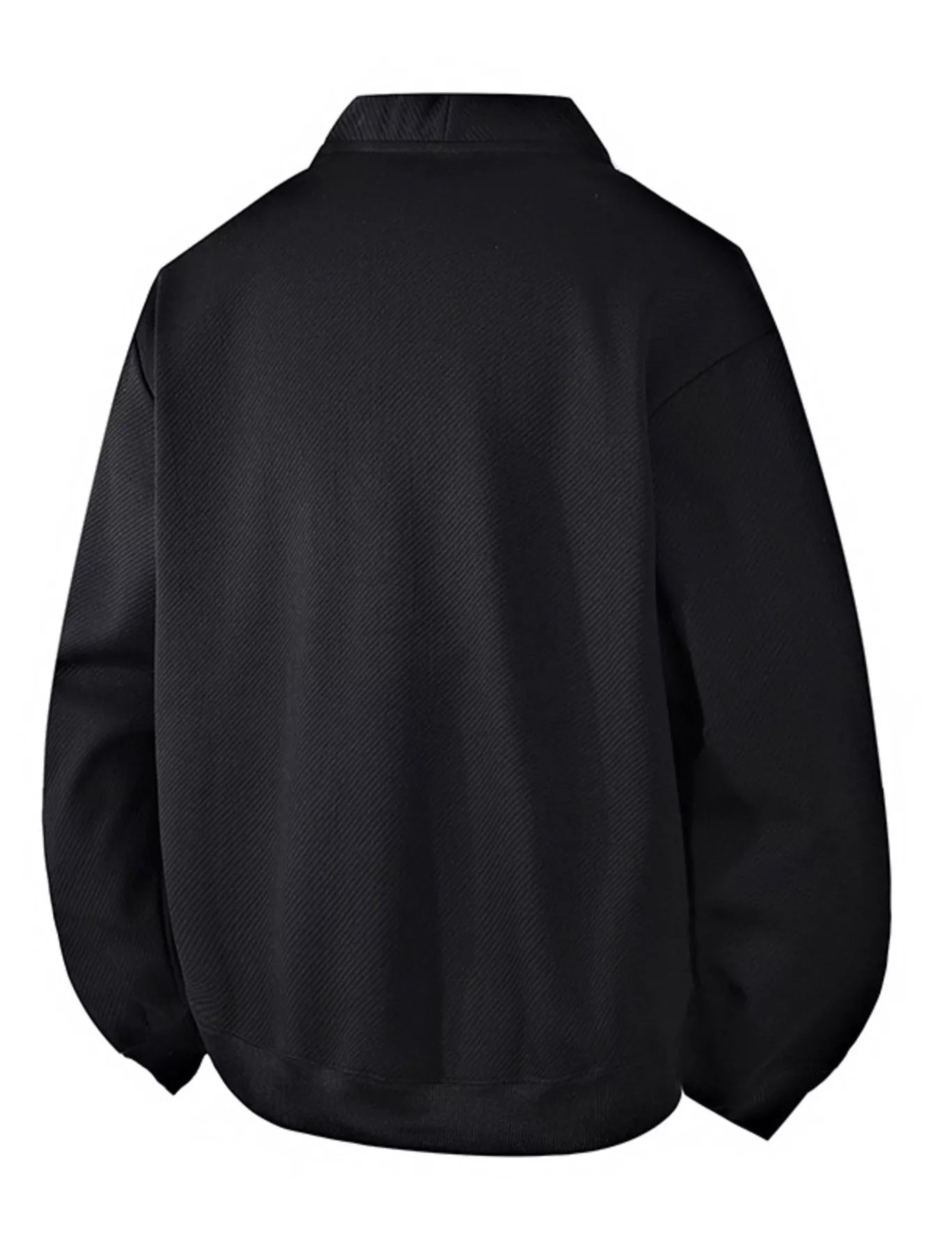Men‘s Plus Size Textured Button - Down Casual Jacket - PBNJ FASHIONS