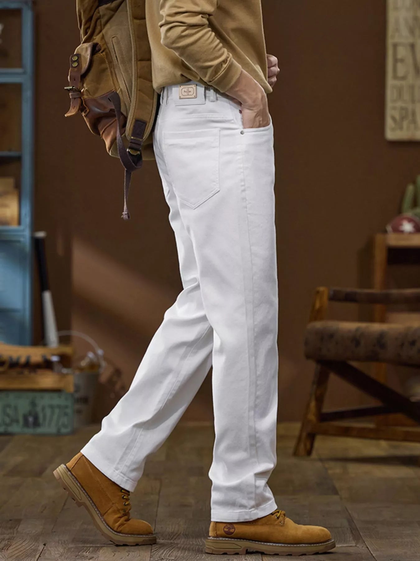 Men's Straight - Leg Pants - PBNJ FASHIONS