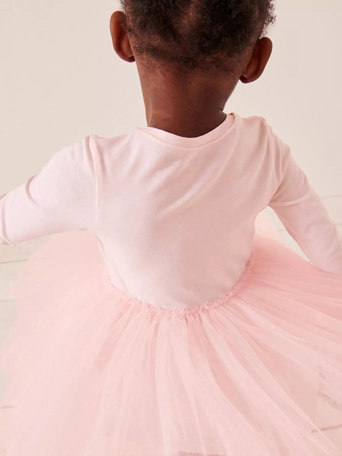 Children's Ballerina Long Sleeve Tulle Dress - PBNJ FASHIONS