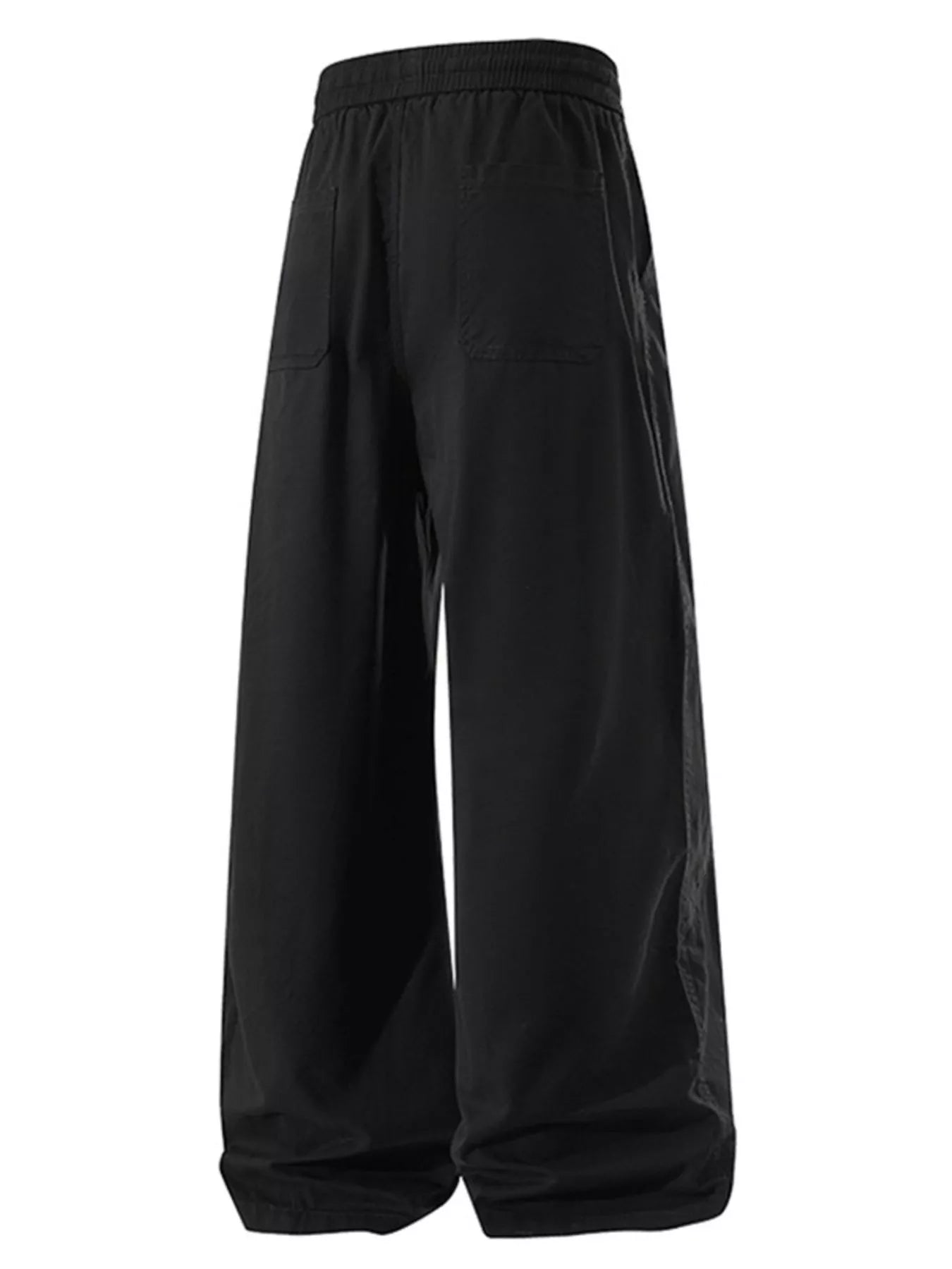 Men's Plus Size Drawstring Wide Leg Casual Pants - PBNJ FASHIONS