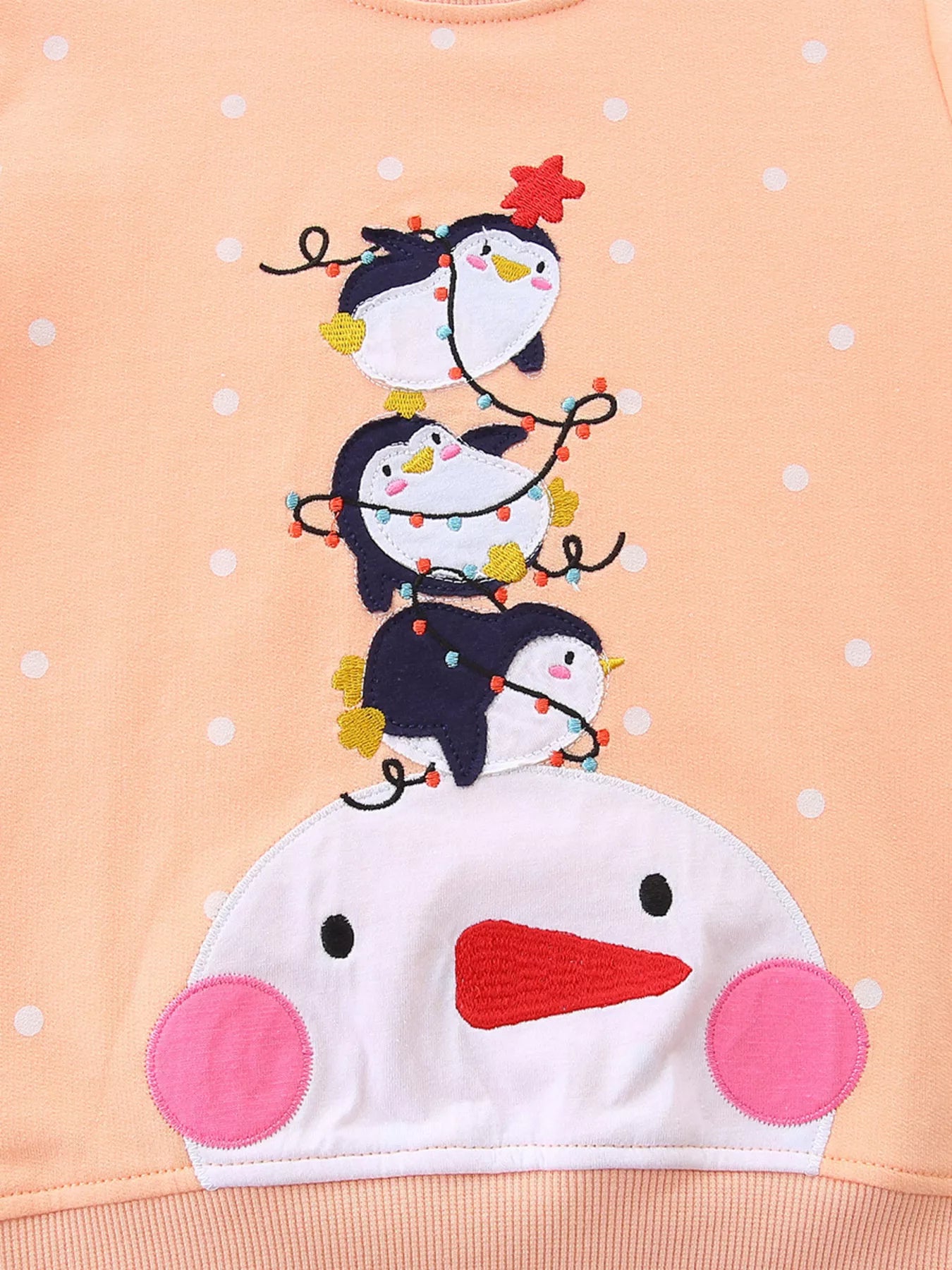 Children's Penguin Round Neck Sweatshirt - PBNJ FASHIONS