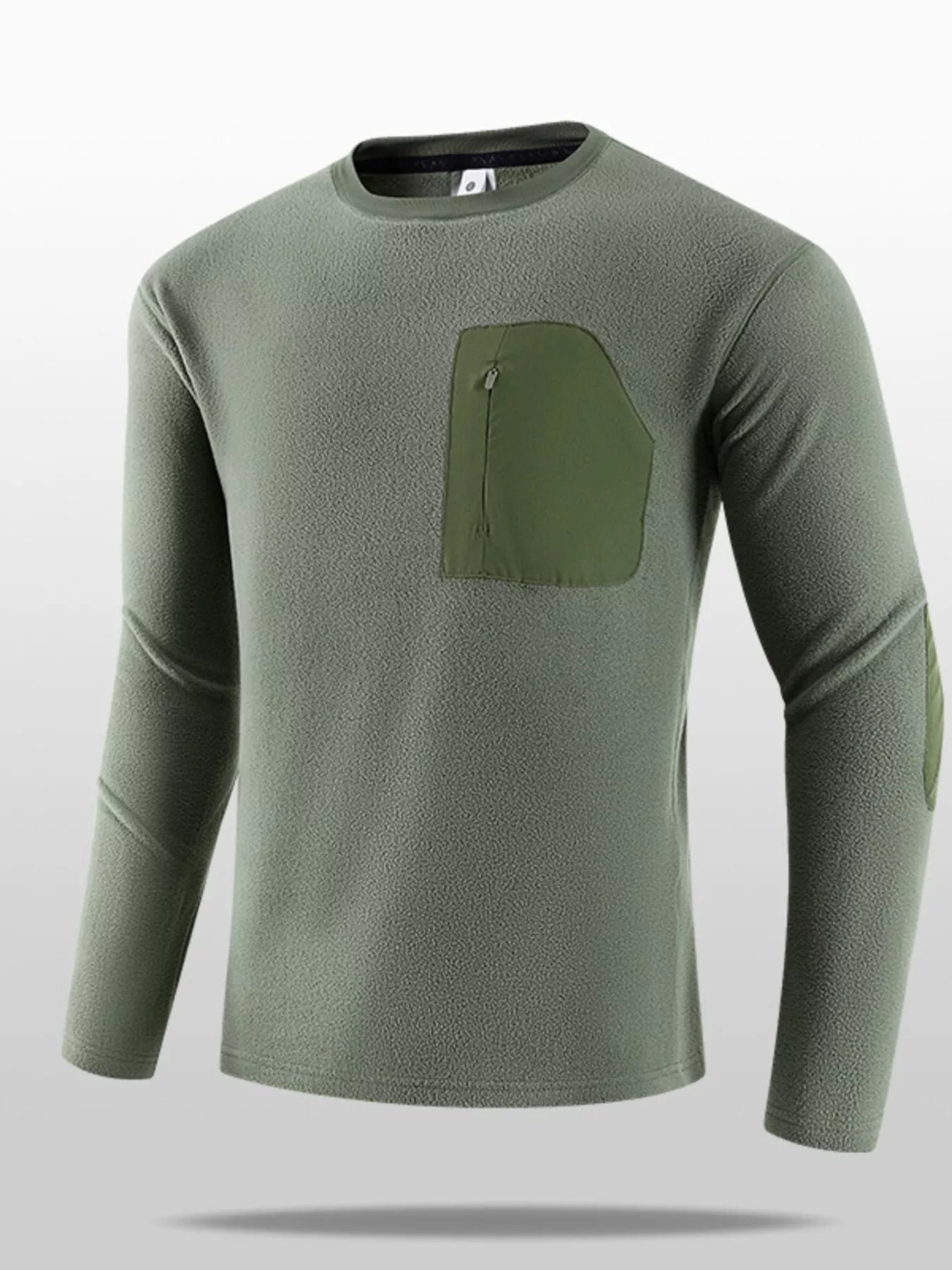Men's Plus Size Long Sleeve Pocket T-Shirt - PBNJ FASHIONS