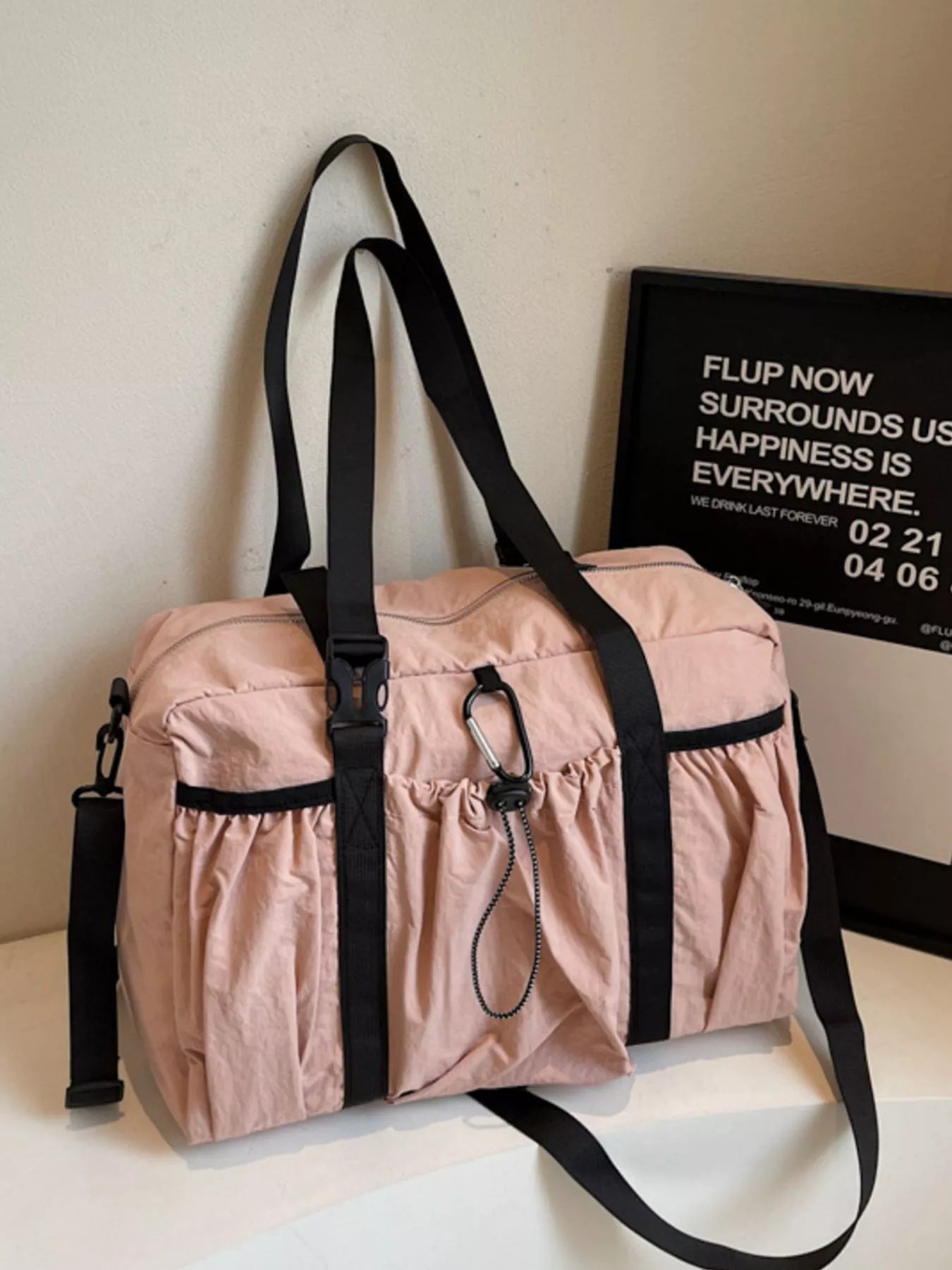 Canvas Travel Duffel Bag - PBNJ FASHIONS