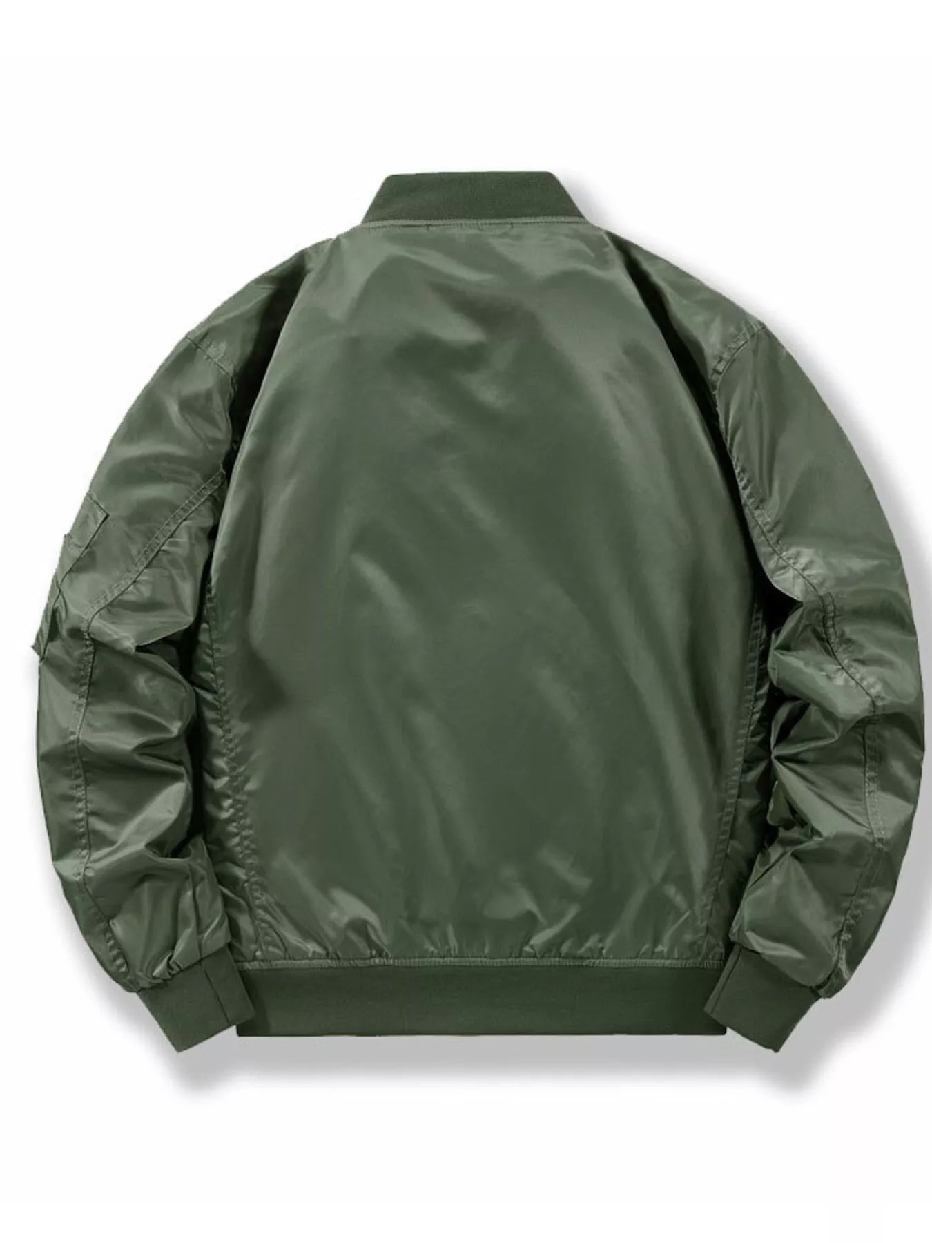 Men's Plus Size Casual Lightweight Bomber Jacket - PBNJ FASHIONS