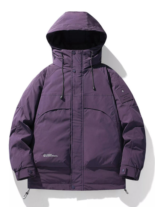 Men's Plus Size Hooded Padded Puffer Jacket - PBNJ FASHIONS