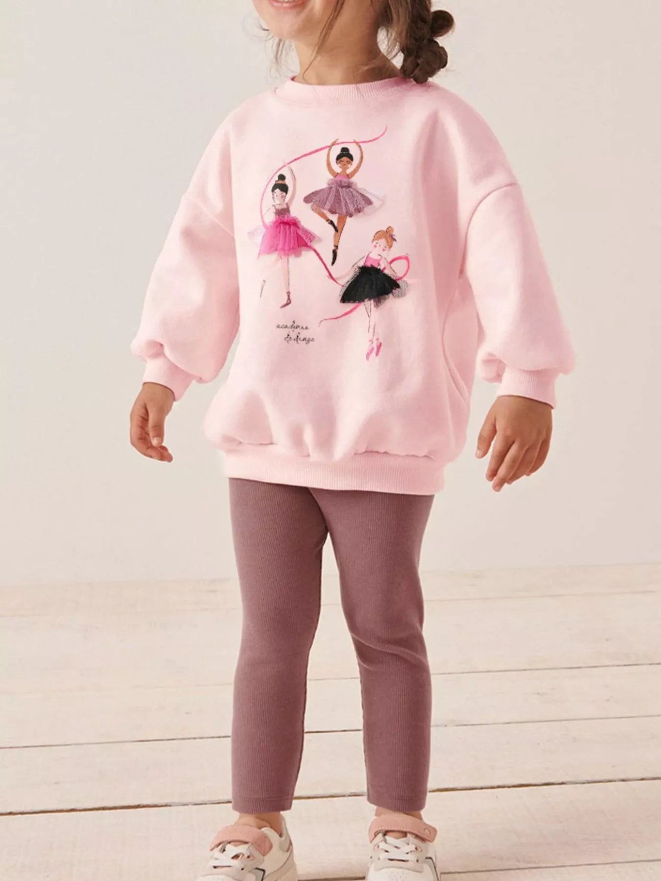 Children's Ballerina Sweatshirt & Leggings Set - PBNJ FASHIONS