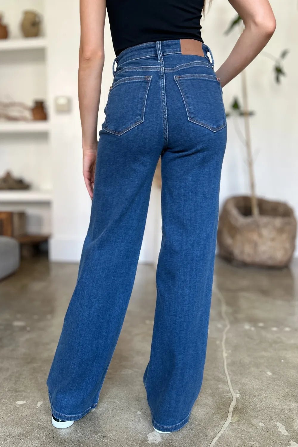 Judy Blue Full Size High Rise Straight Jeans - PBNJ FASHIONS