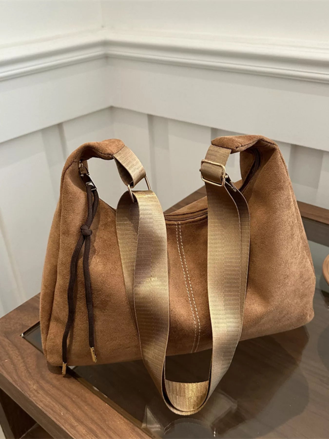 Adjustable Strap Crossbody Bag - PBNJ FASHIONS