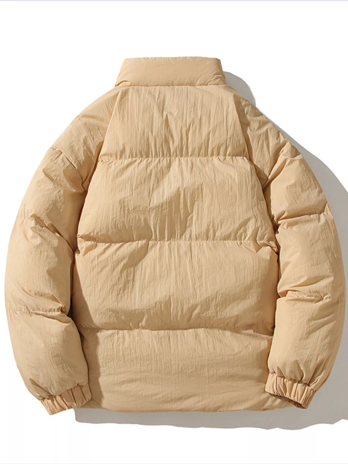 Men's Full Size Zip Up Fleece Puffer Jacket Plus Size - PBNJ FASHIONS