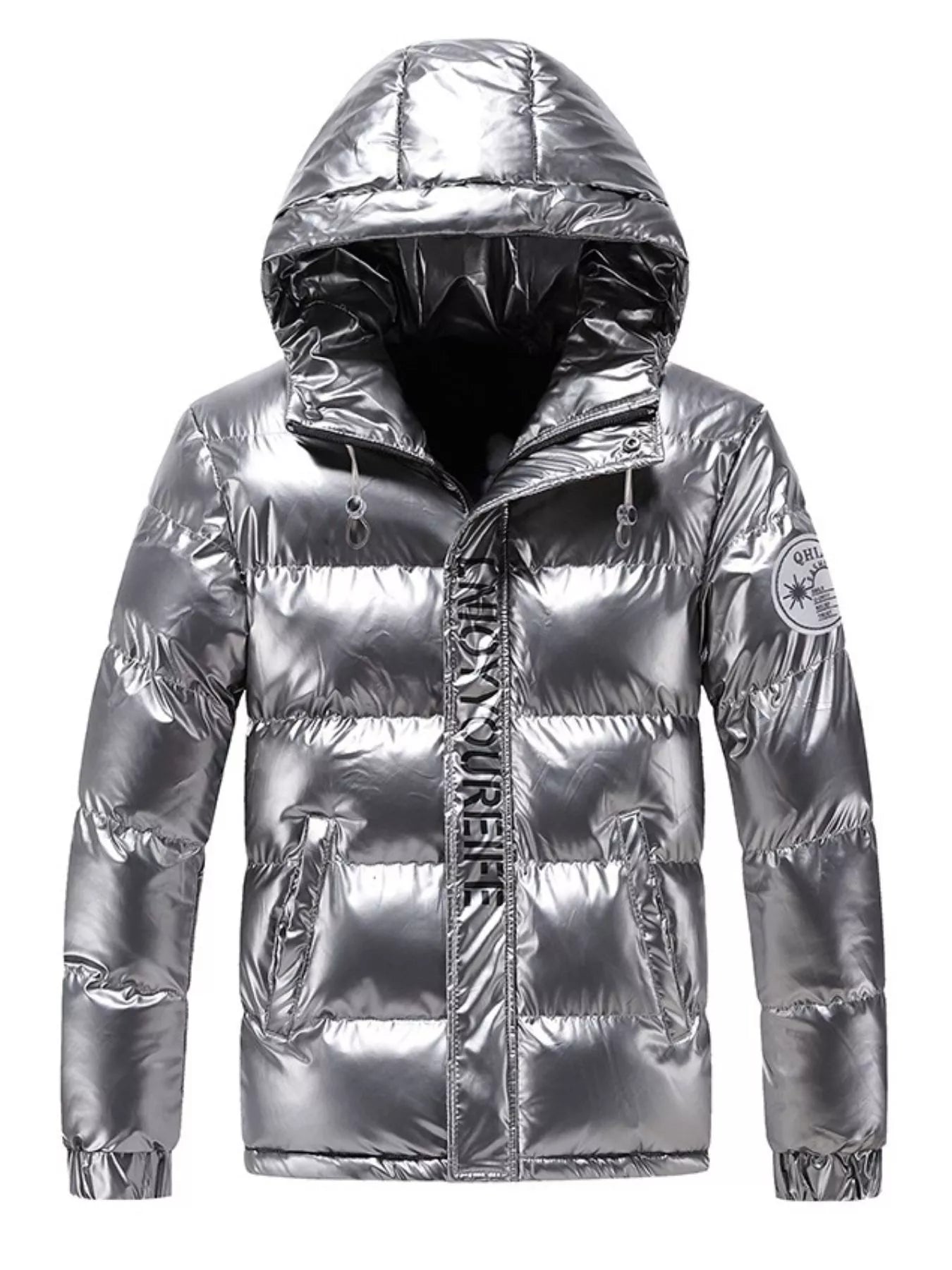 Men's Plus Size Padded Hooded Winter Coat - PBNJ FASHIONS
