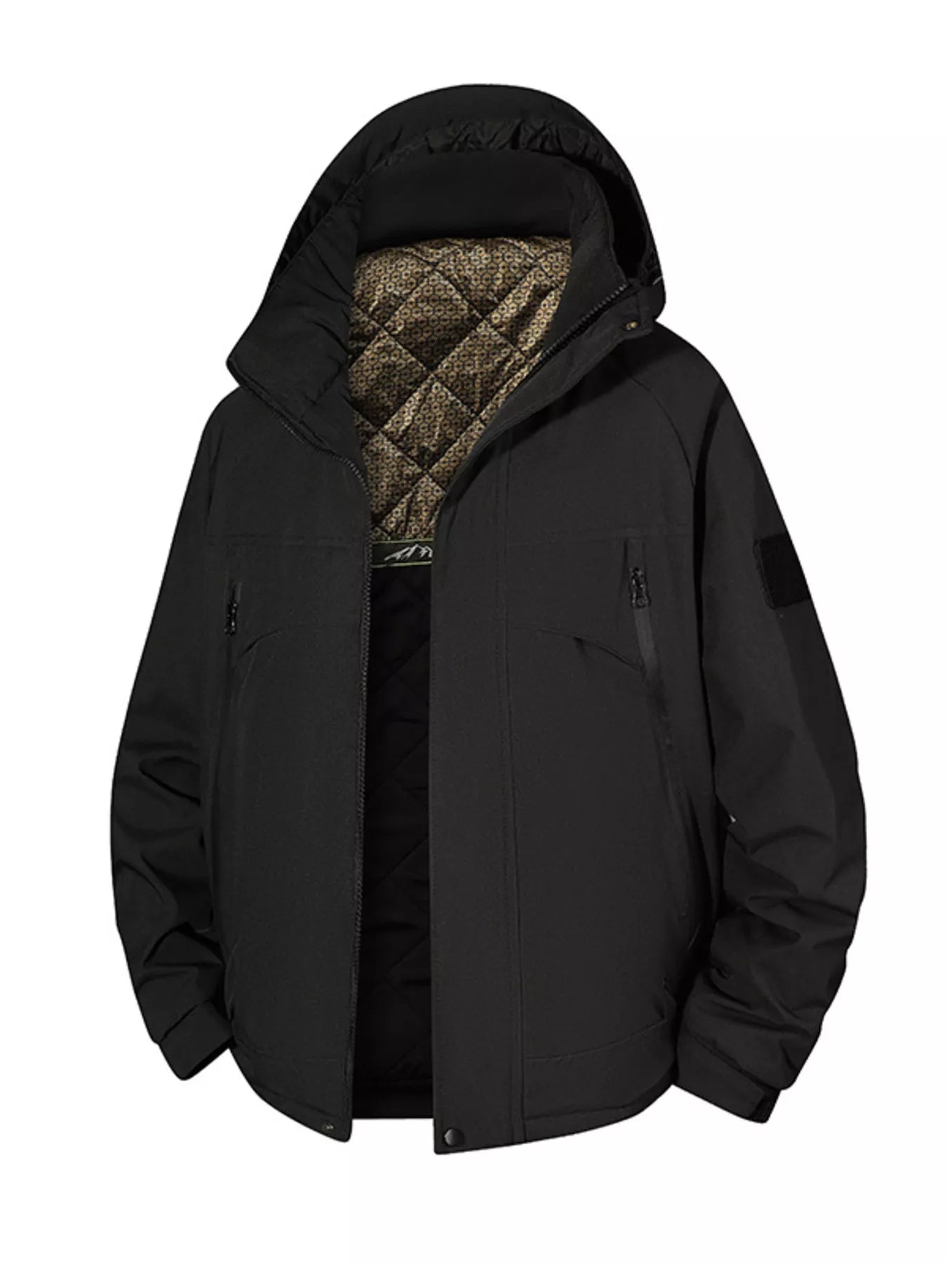 Men's Full Size Hooded Zip Up Winter Jacket Plus Size - PBNJ FASHIONS