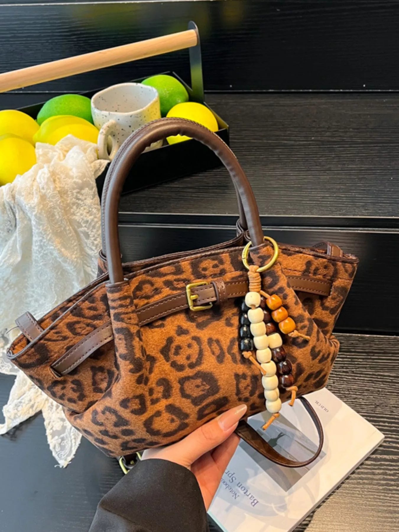 Buckle Decor Tote Bag - PBNJ FASHIONS