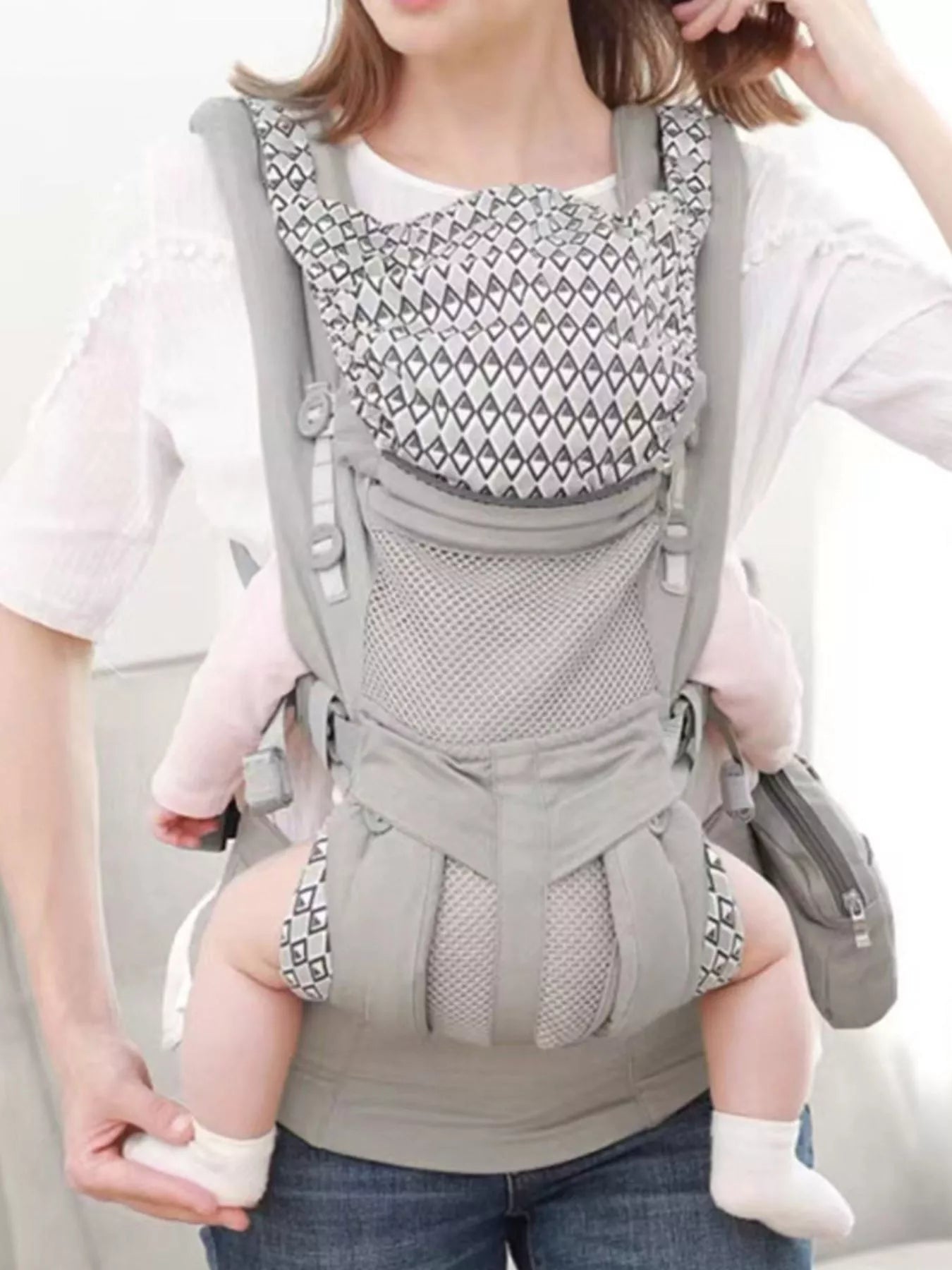 Ergonomic Breathable Baby Wrap - PBNJ FASHIONS