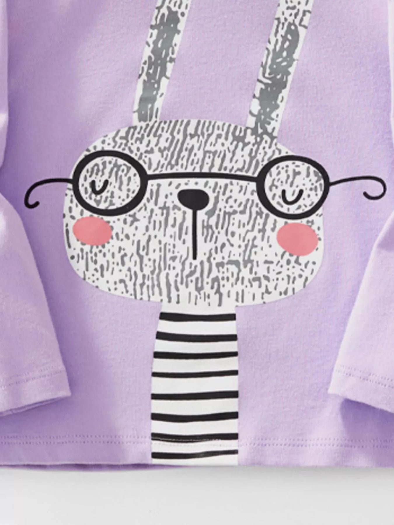 Children's Cartoon Rabbit Long Sleeve T-Shirt - PBNJ FASHIONS
