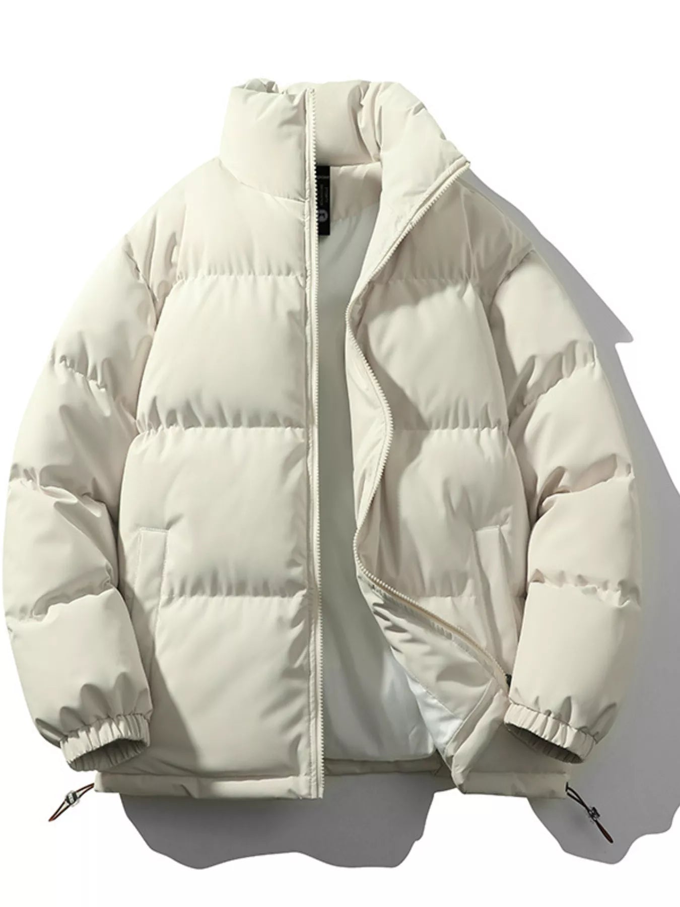 Men's Full Size Padded Zip Up Puffer Jacket Plus Size - PBNJ FASHIONS