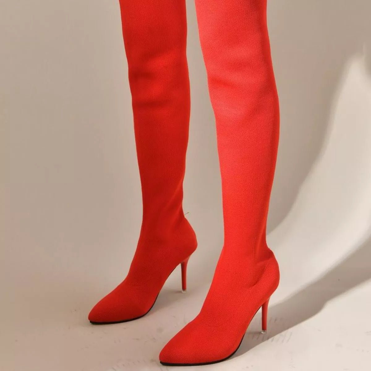 Point Toe Stiletto Boots - PBNJ FASHIONS