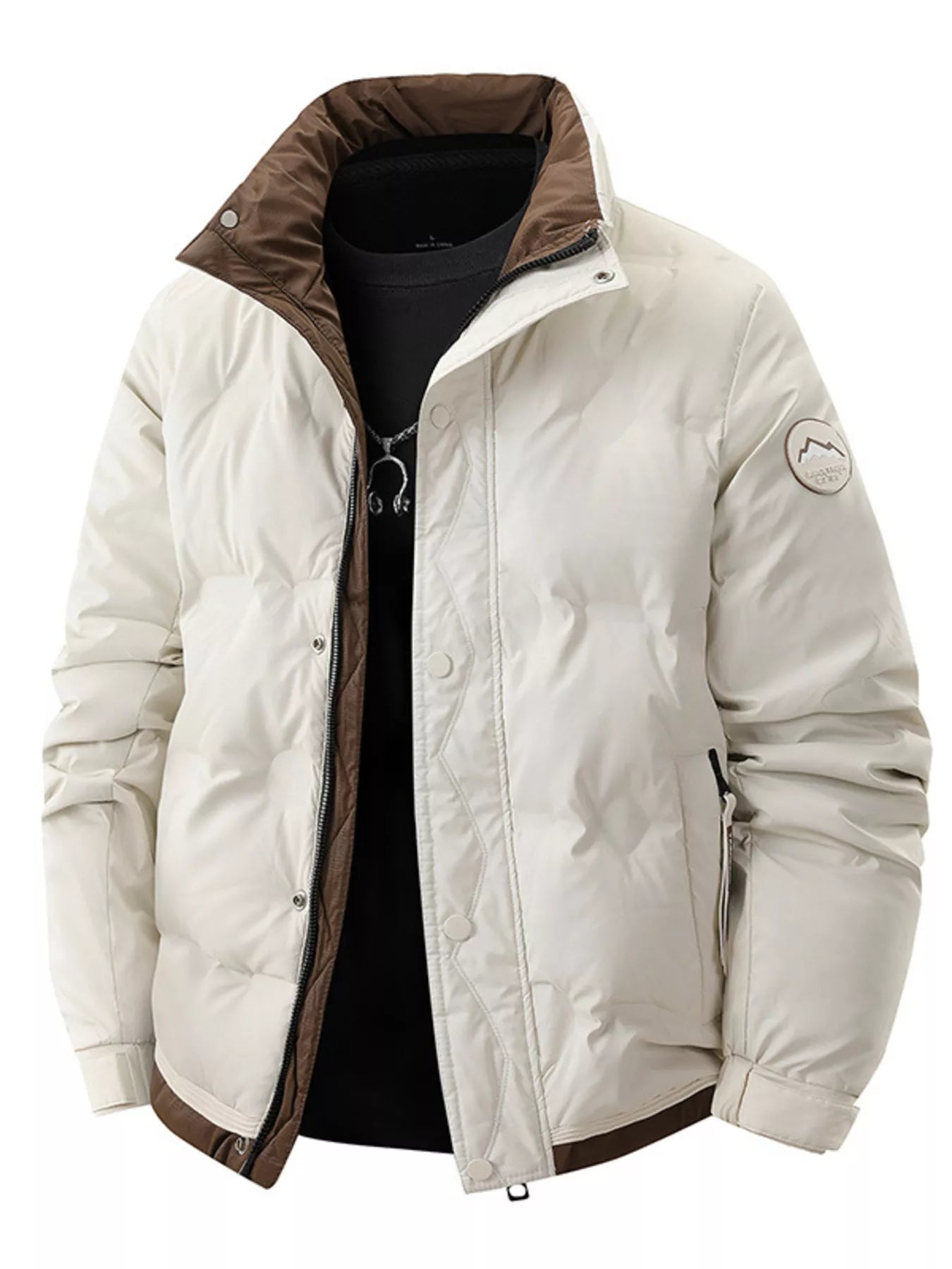 Men's Plus Size Warm Padded Lightweight Coat - PBNJ FASHIONS