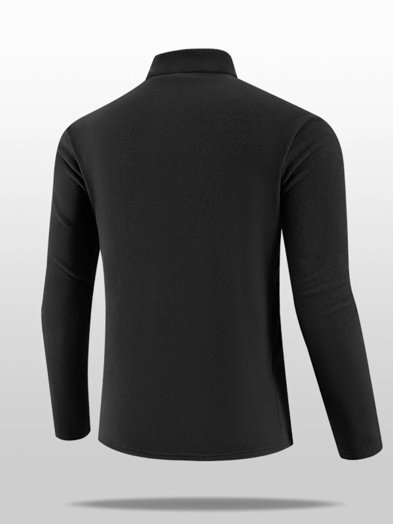 Men's Plus Size Quarter - Zip Fleece Sweatshirt - PBNJ FASHIONS