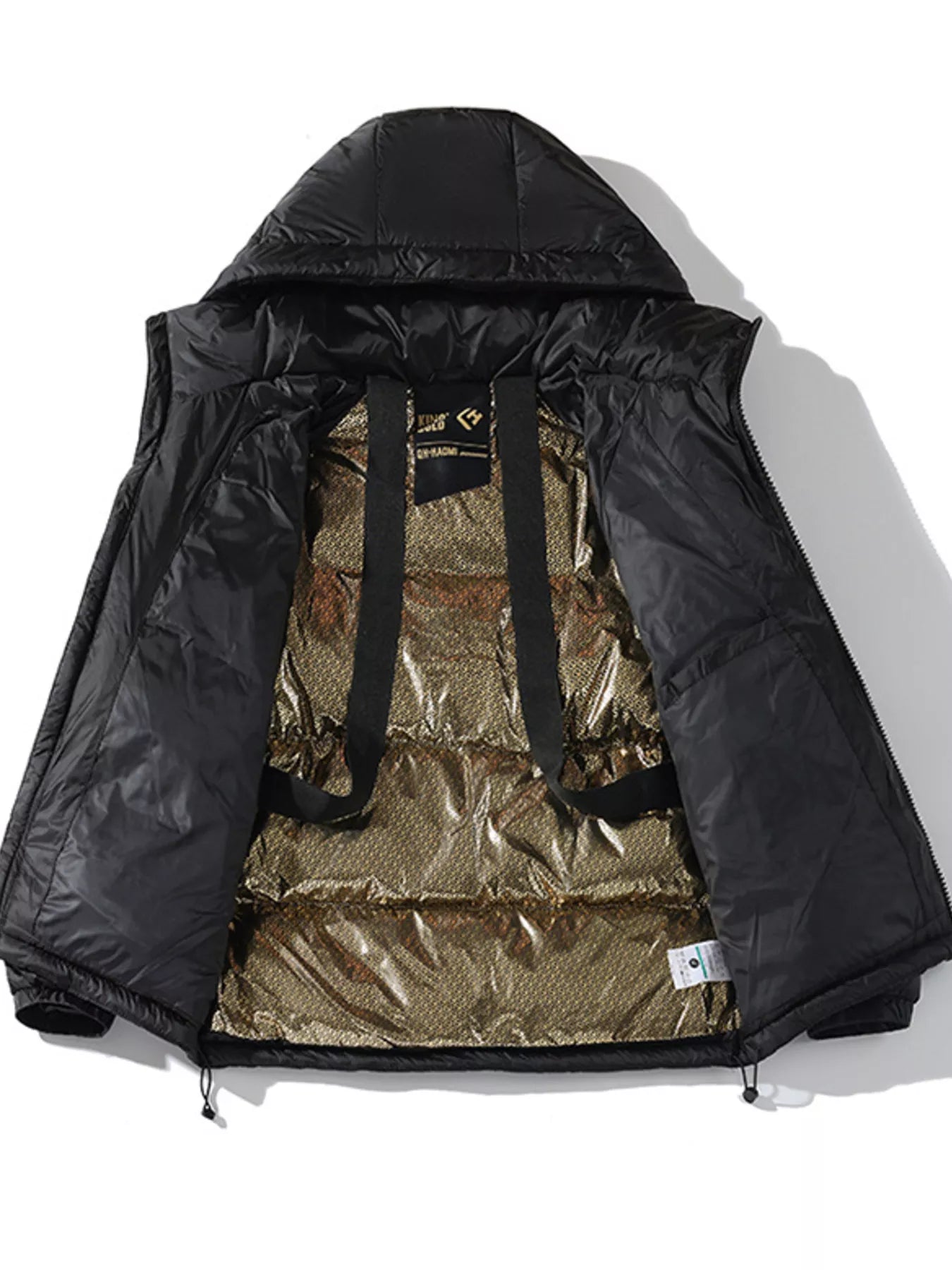 Men's Plus Size Hooded Lightweight Puffer Jacket - PBNJ FASHIONS