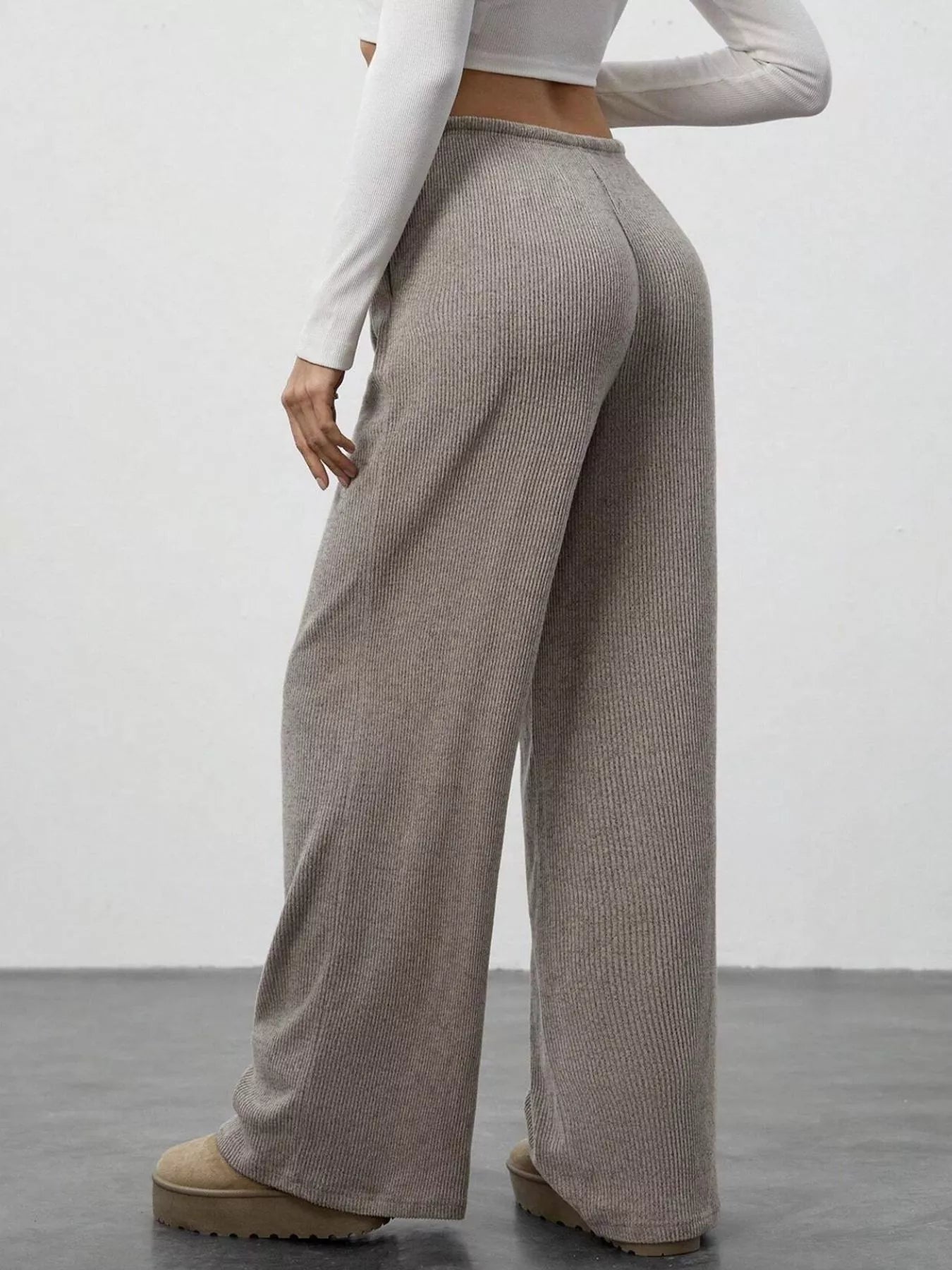 Relaxed Fit Drawstring Pants - PBNJ FASHIONS
