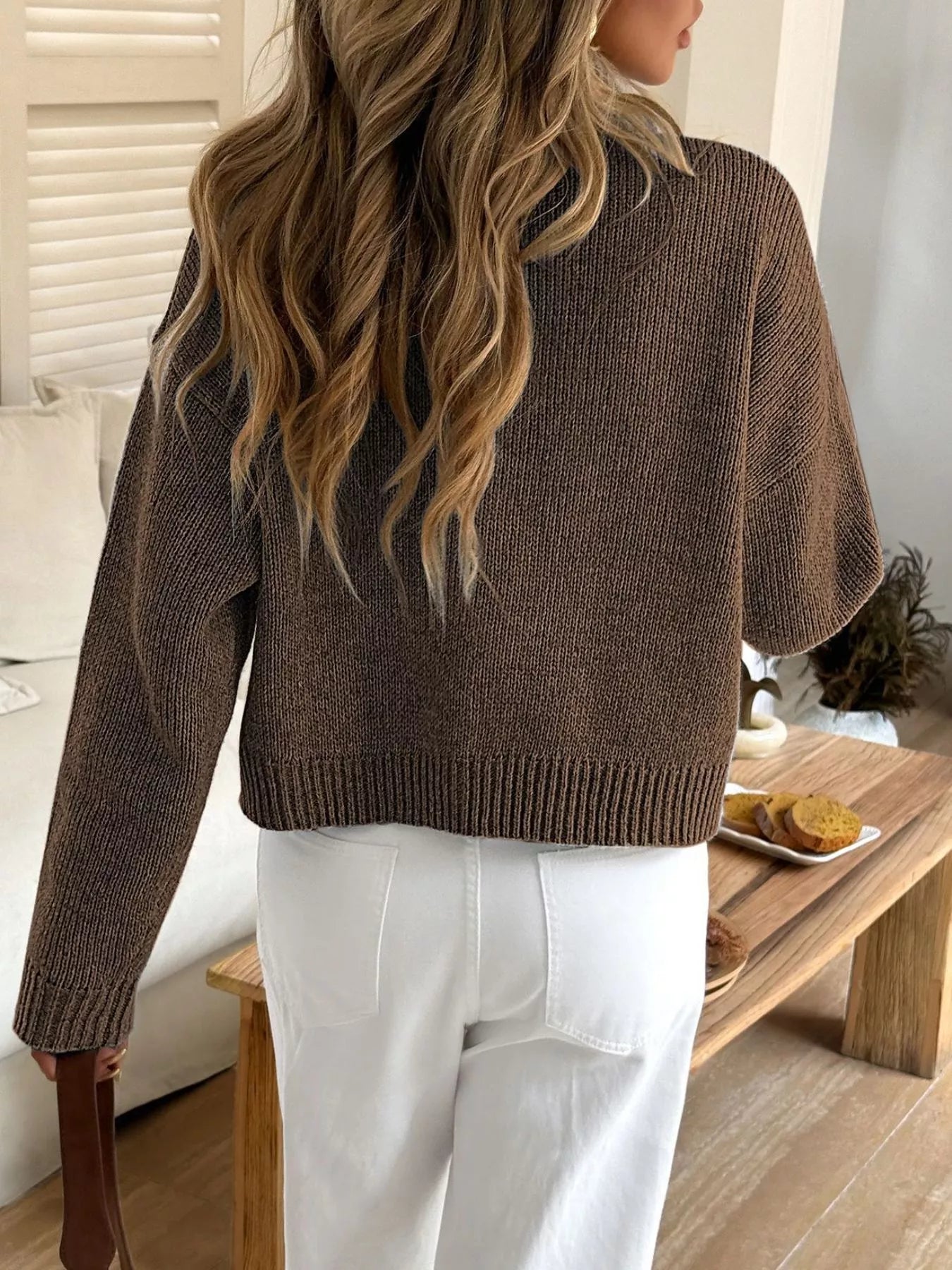 Button - Down Knit Cardigan - PBNJ FASHIONS