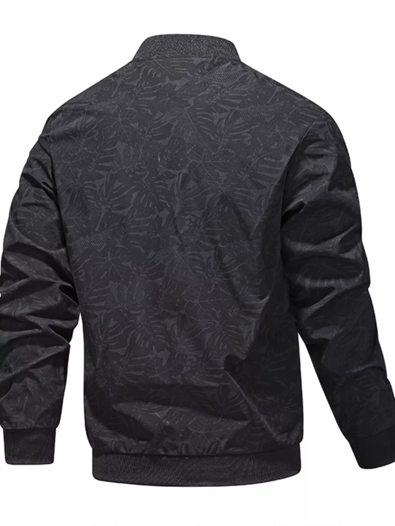 Men's Plus Size Zip Up Lightweight Bomber Jacket - PBNJ FASHIONS