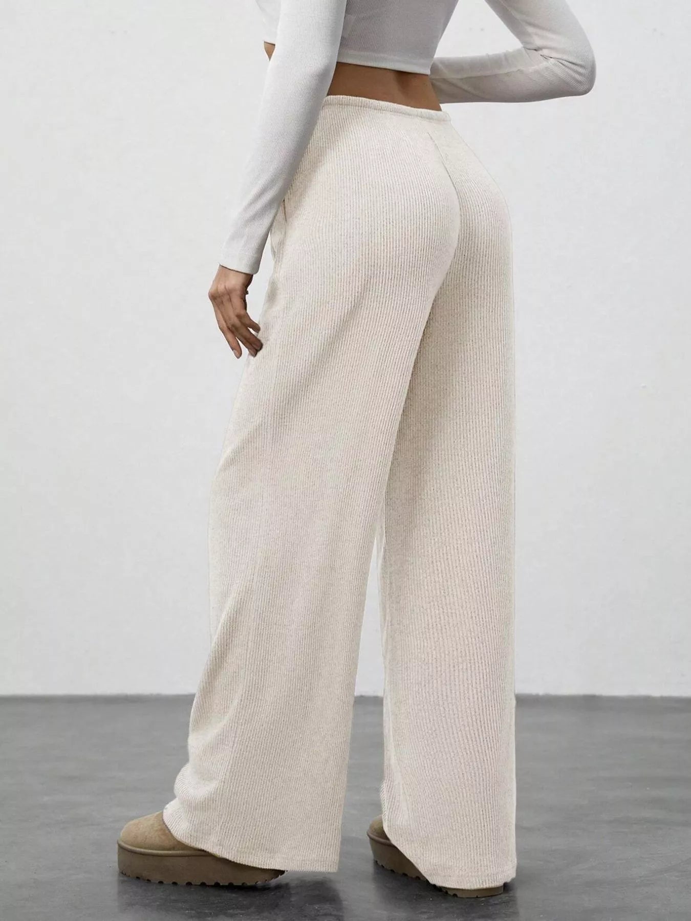 Relaxed Fit Drawstring Pants - PBNJ FASHIONS