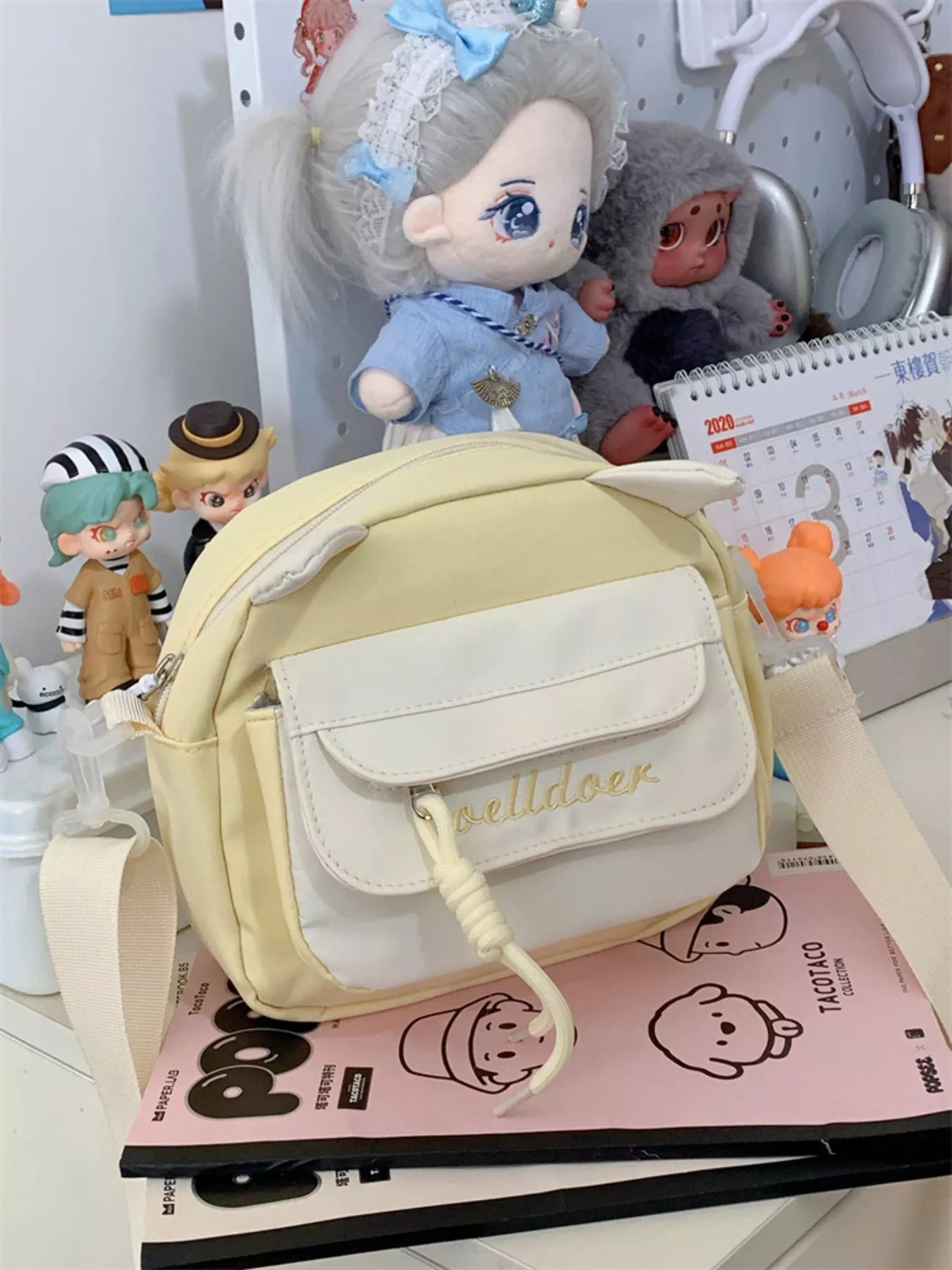 Adjustable Strap Crossbody Bag - PBNJ FASHIONS