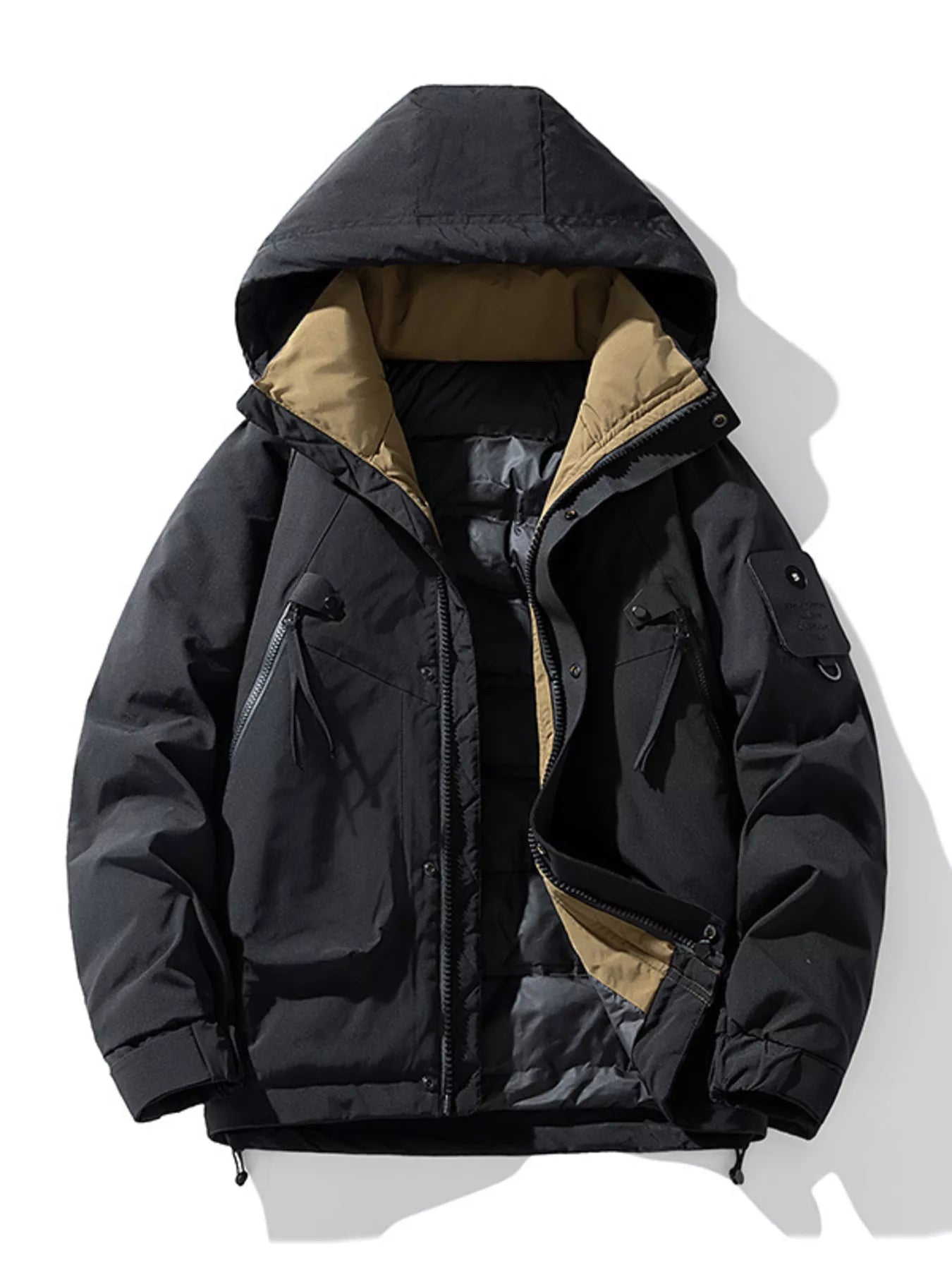 Men's Plus Size Hooded Winter Padded Jacket - PBNJ FASHIONS