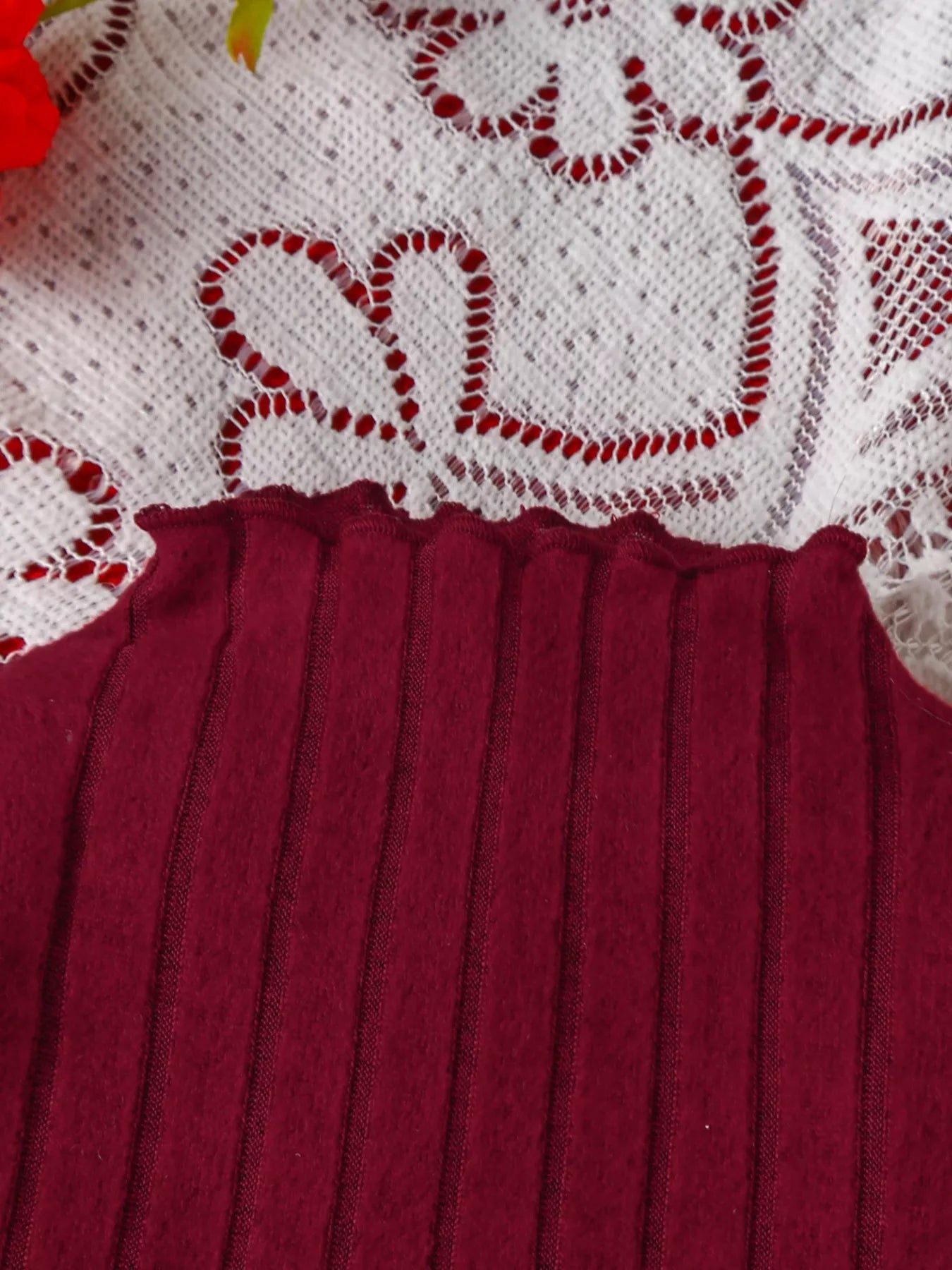 Children's Ribbed Knit Top and Dress Set - PBNJ FASHIONS