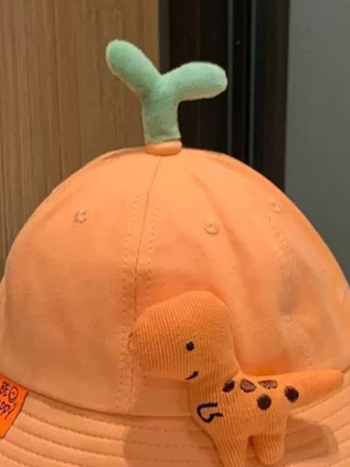Children's Dinosaur & Sprout Decor Bucket Hat - PBNJ FASHIONS