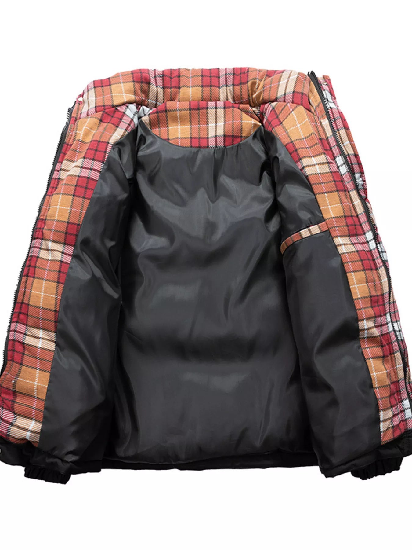 Men's Full Size Zip Up Padded Winter Coat Plus Size - PBNJ FASHIONS