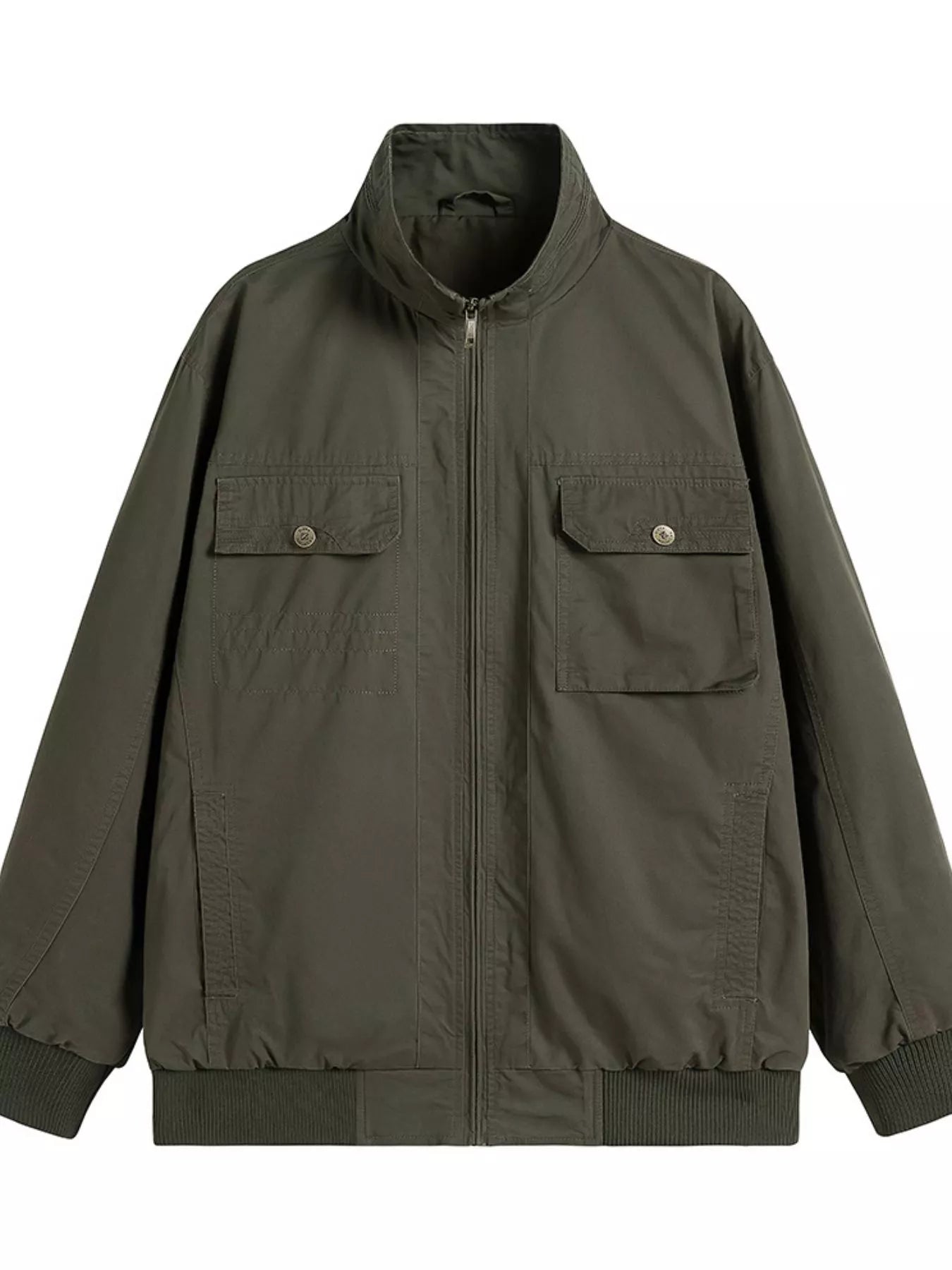 Men's Plus Size Casual Lightweight Zip - Up Jacket - PBNJ FASHIONS