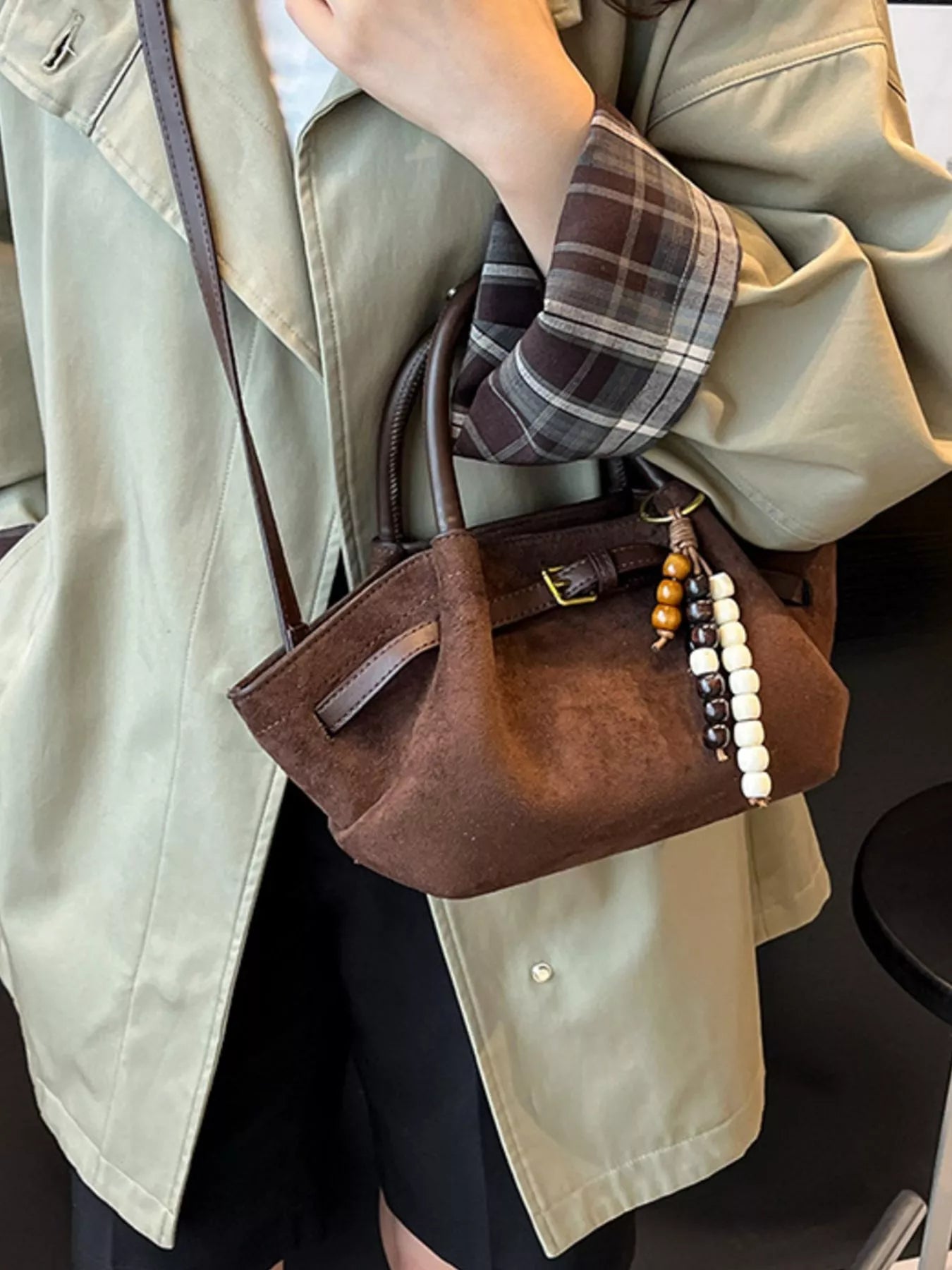 Buckle Decor Tote Bag - PBNJ FASHIONS