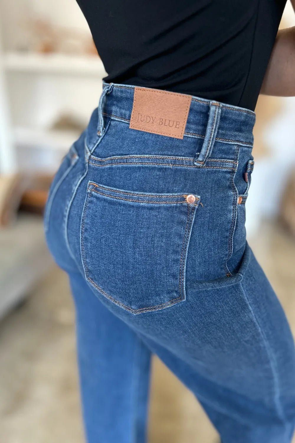 Judy Blue Full Size High Rise Straight Jeans - PBNJ FASHIONS