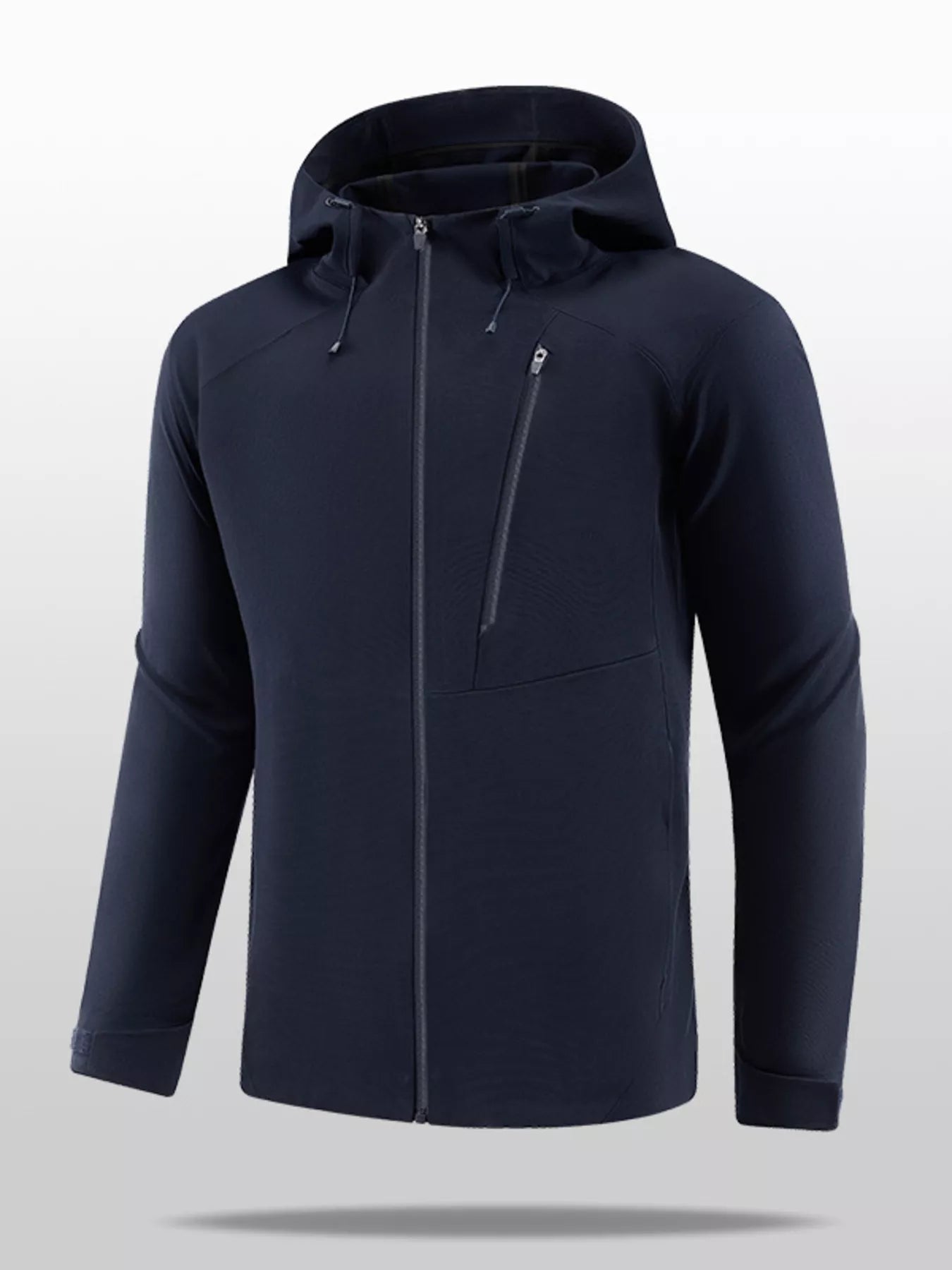 Men's Plus Size Lightweight Hooded Zip Up Jacket - PBNJ FASHIONS